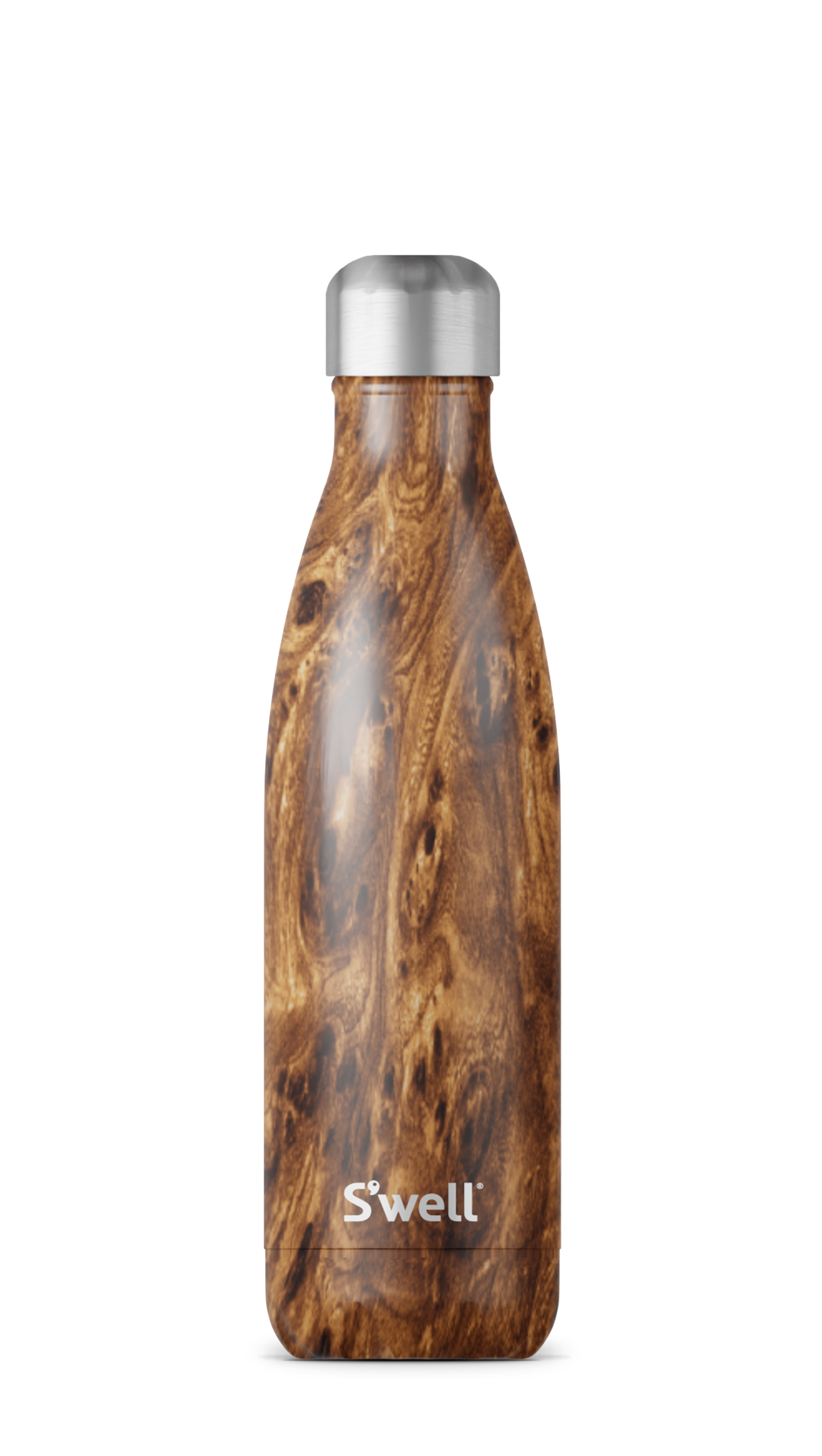 Teakwood Insulated Stainless Steel Water Bottle | S'well