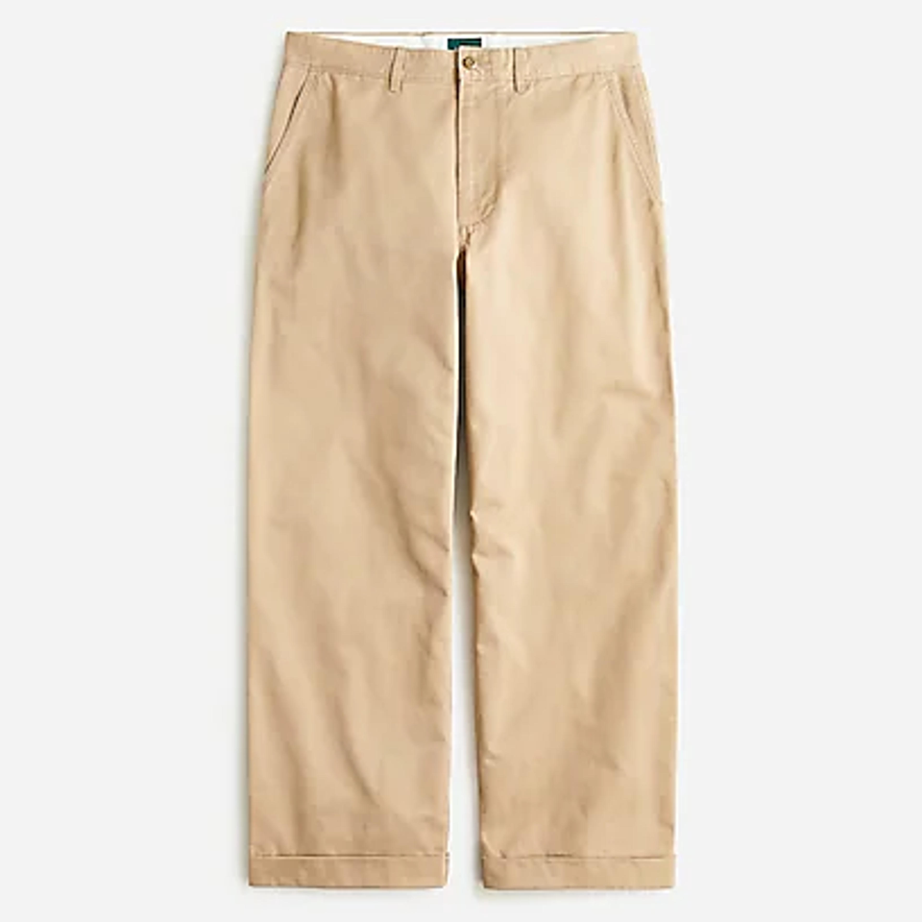 Giant-fit chino pant