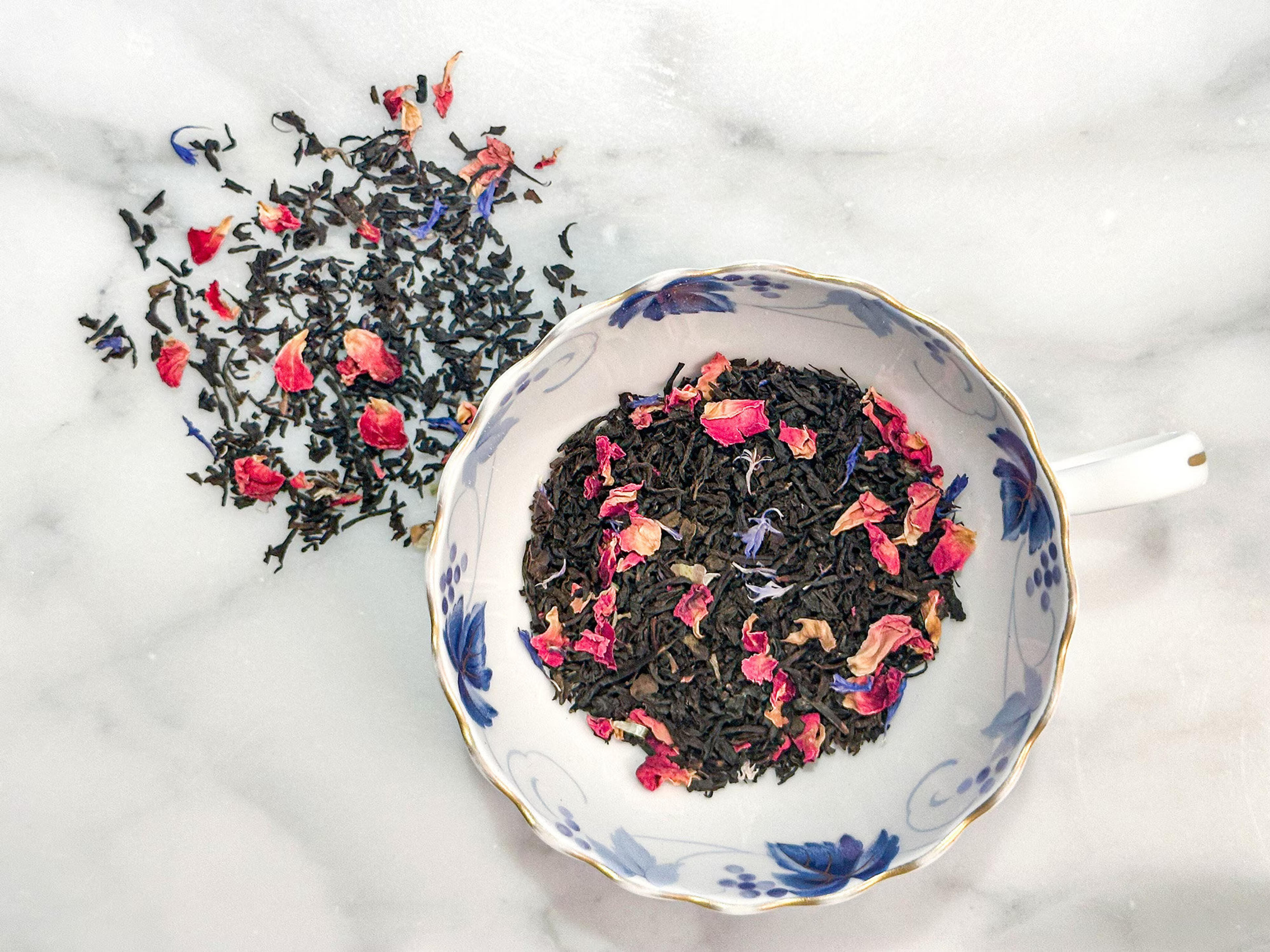ORGANIC Rose Earl Grey Loose Leaf Tea Blend 100% Organic - Etsy