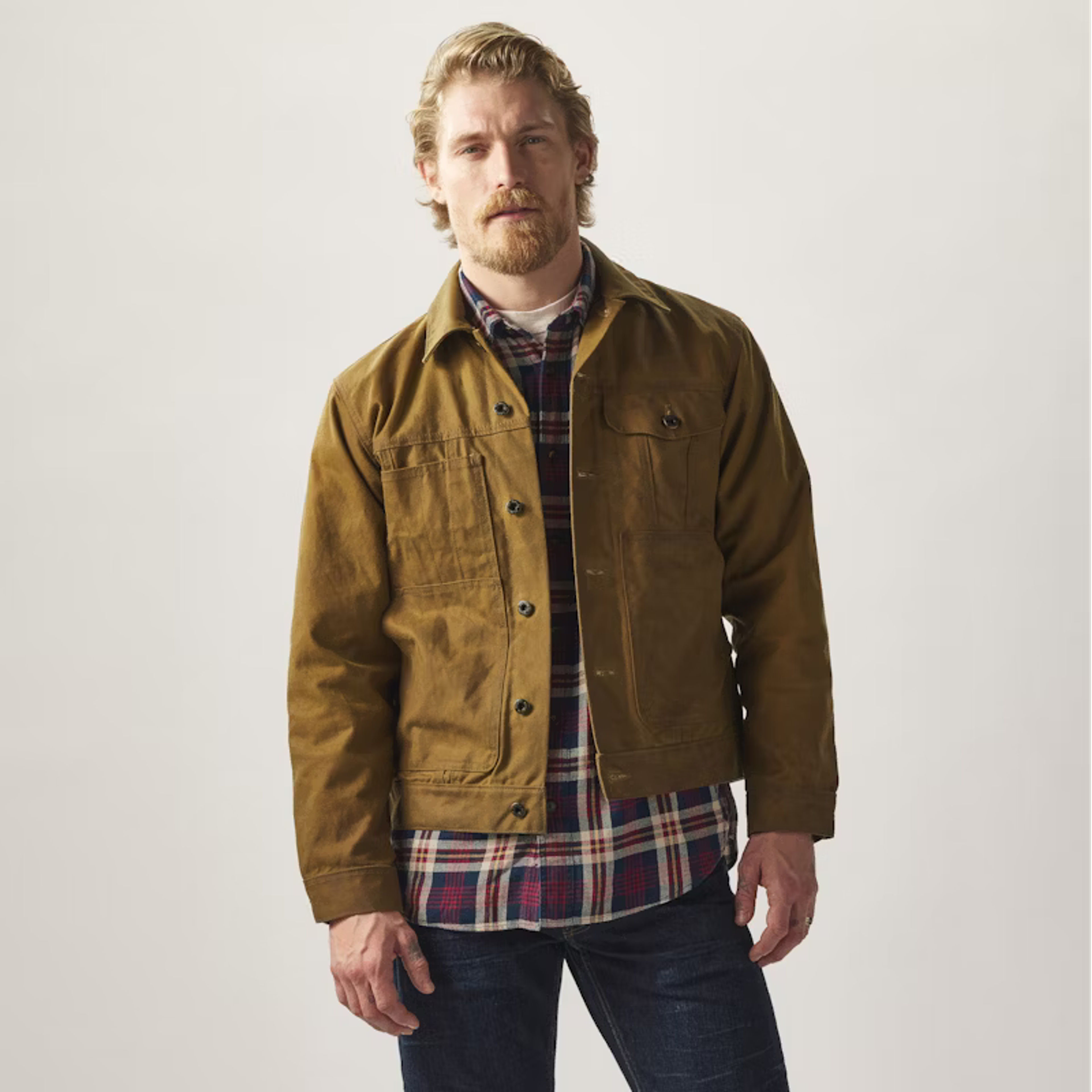 Tin Cloth Short Lined Cruiser Jacket | Filson