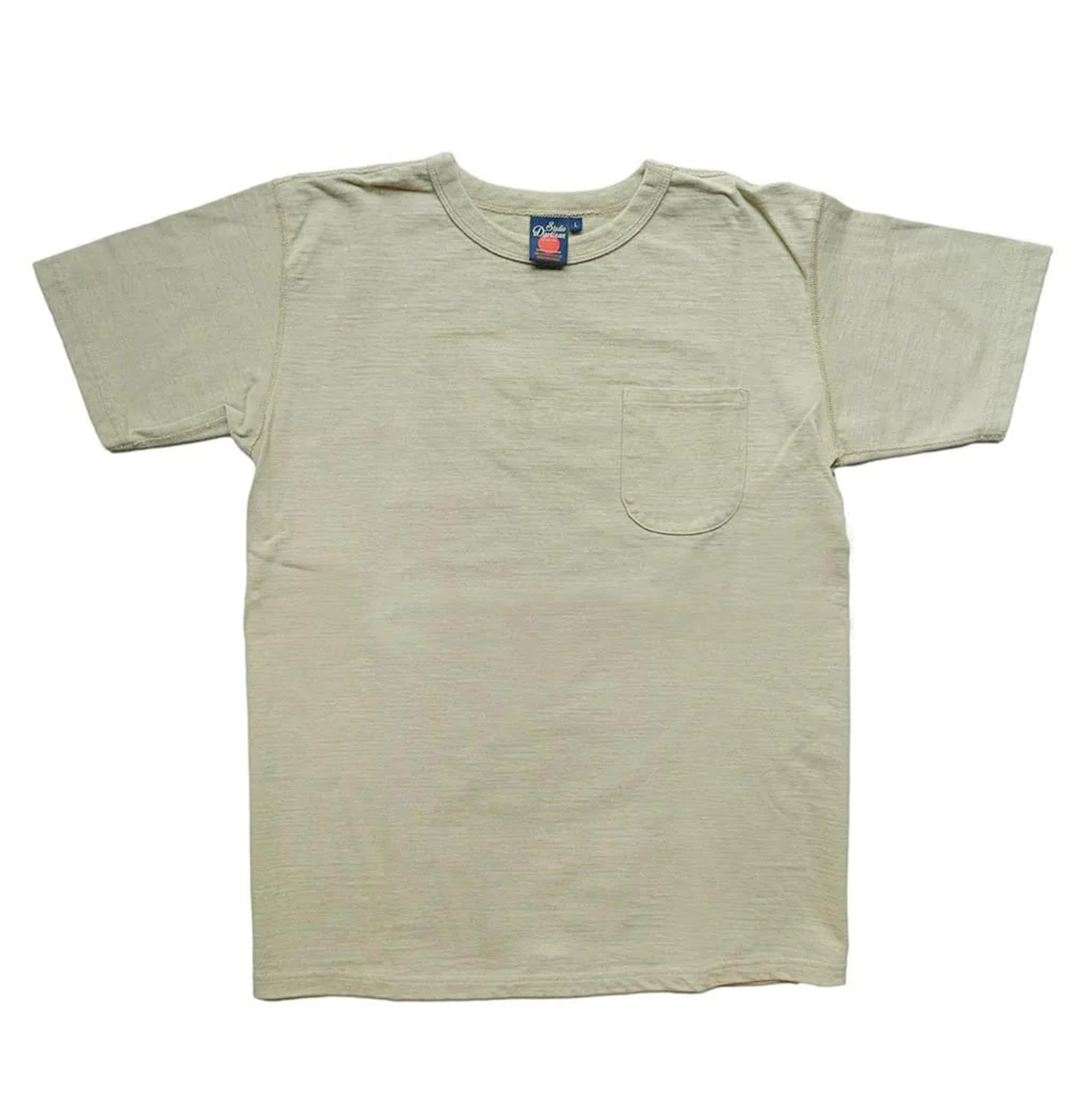 Studio D'Artisan Foxfibre® Organic Loopwheel Pocket Tee (Roadrunner) - S