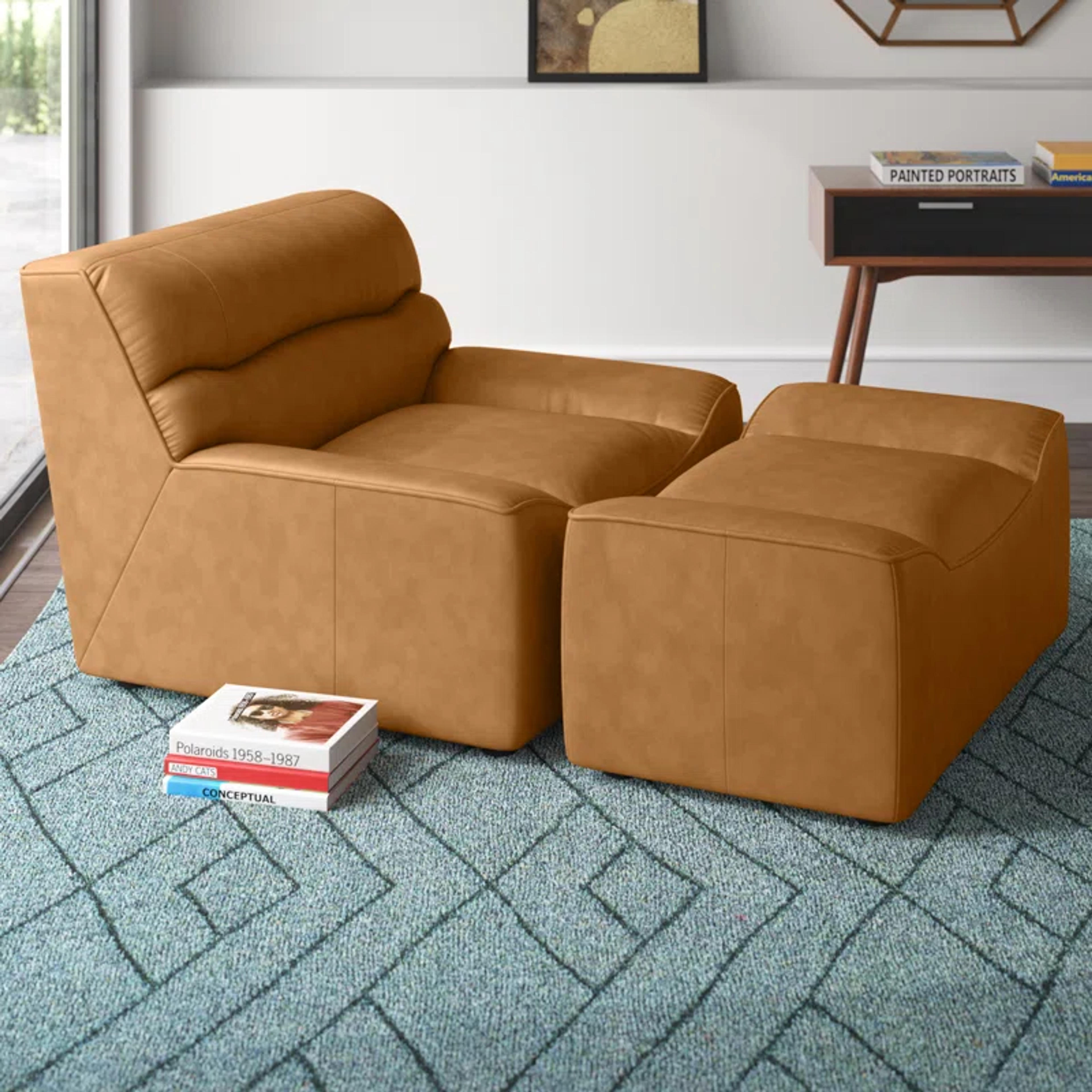 Upholstered Slipper Chair