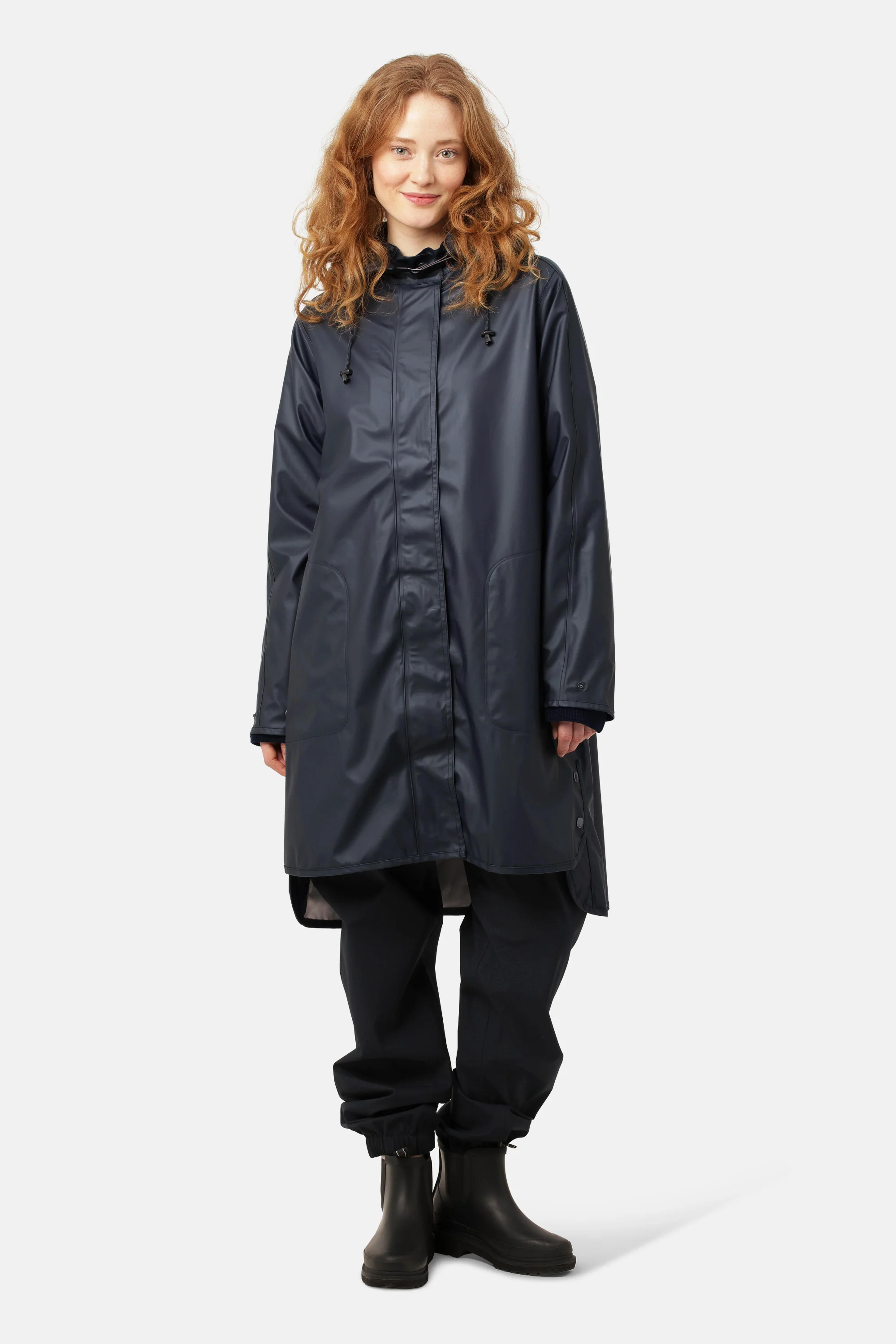 Raincoat - Dark Indigo