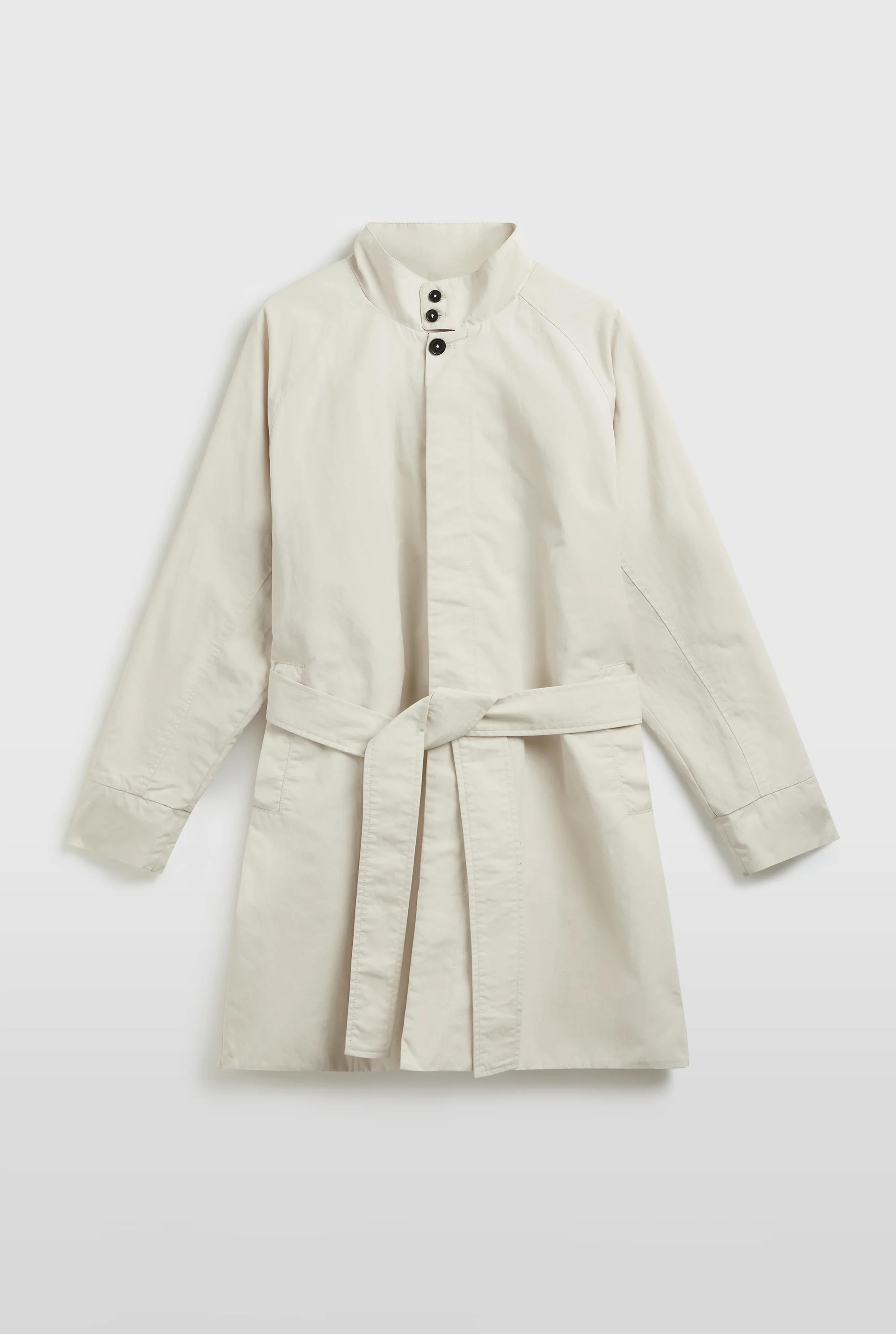 Trench Coat in Oat | Venroy | Premium Leisurewear designed in Australia