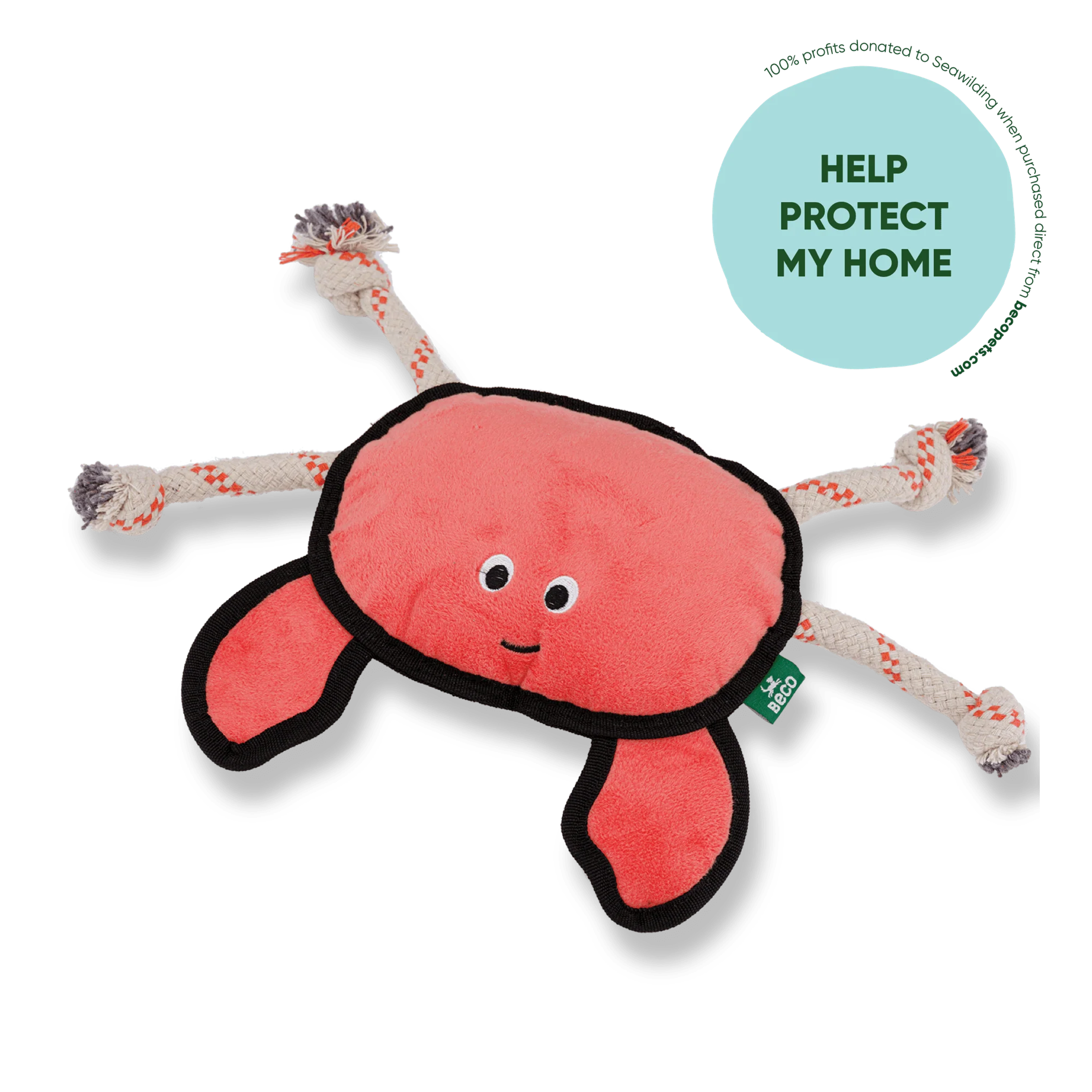 Rough & Tough Recycled Crab | BECO - Love your dog, love our planet – Beco