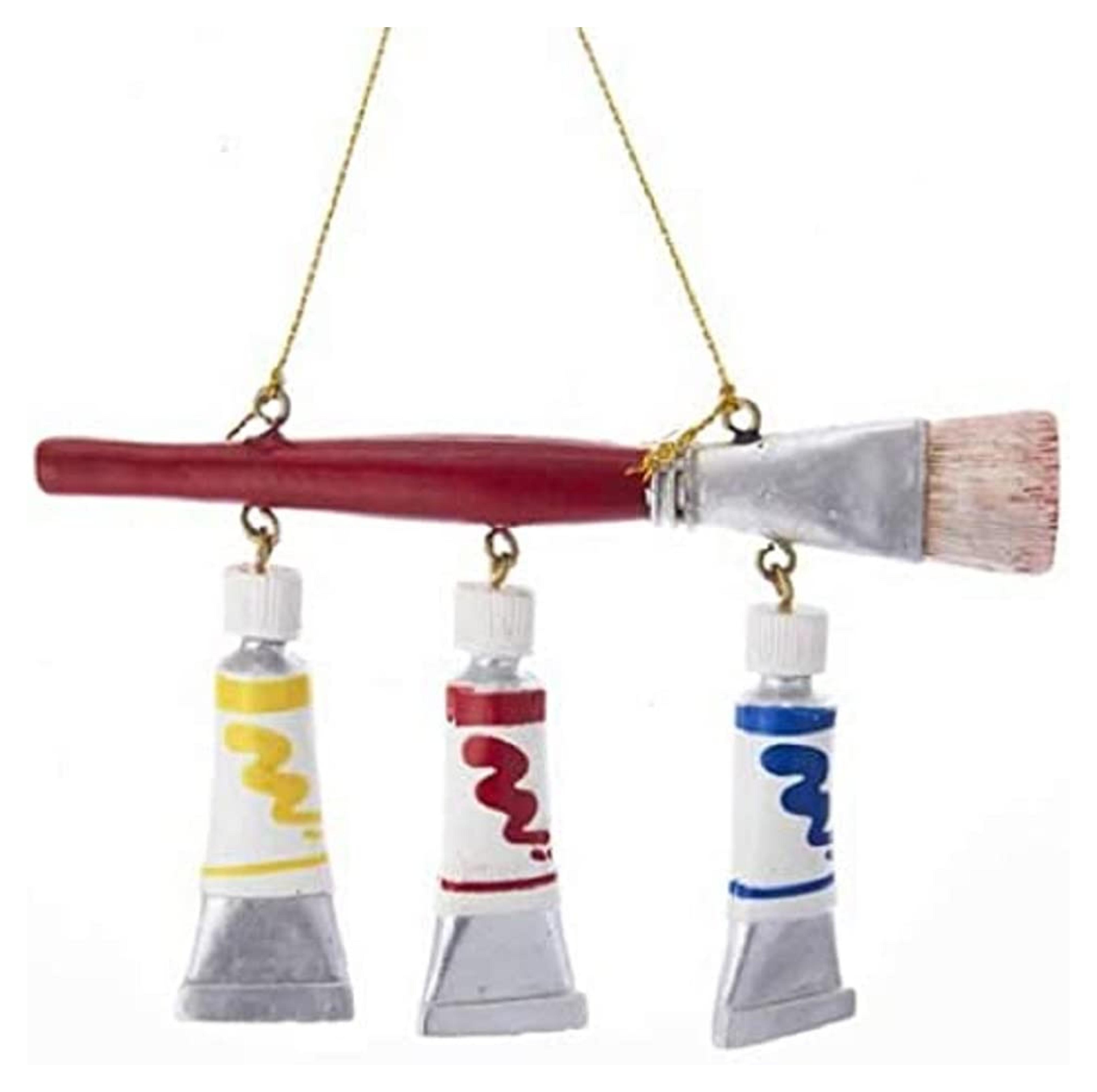 Amazon.com: Paint Brush With Paint Tubes Ornament : Home & Kitchen