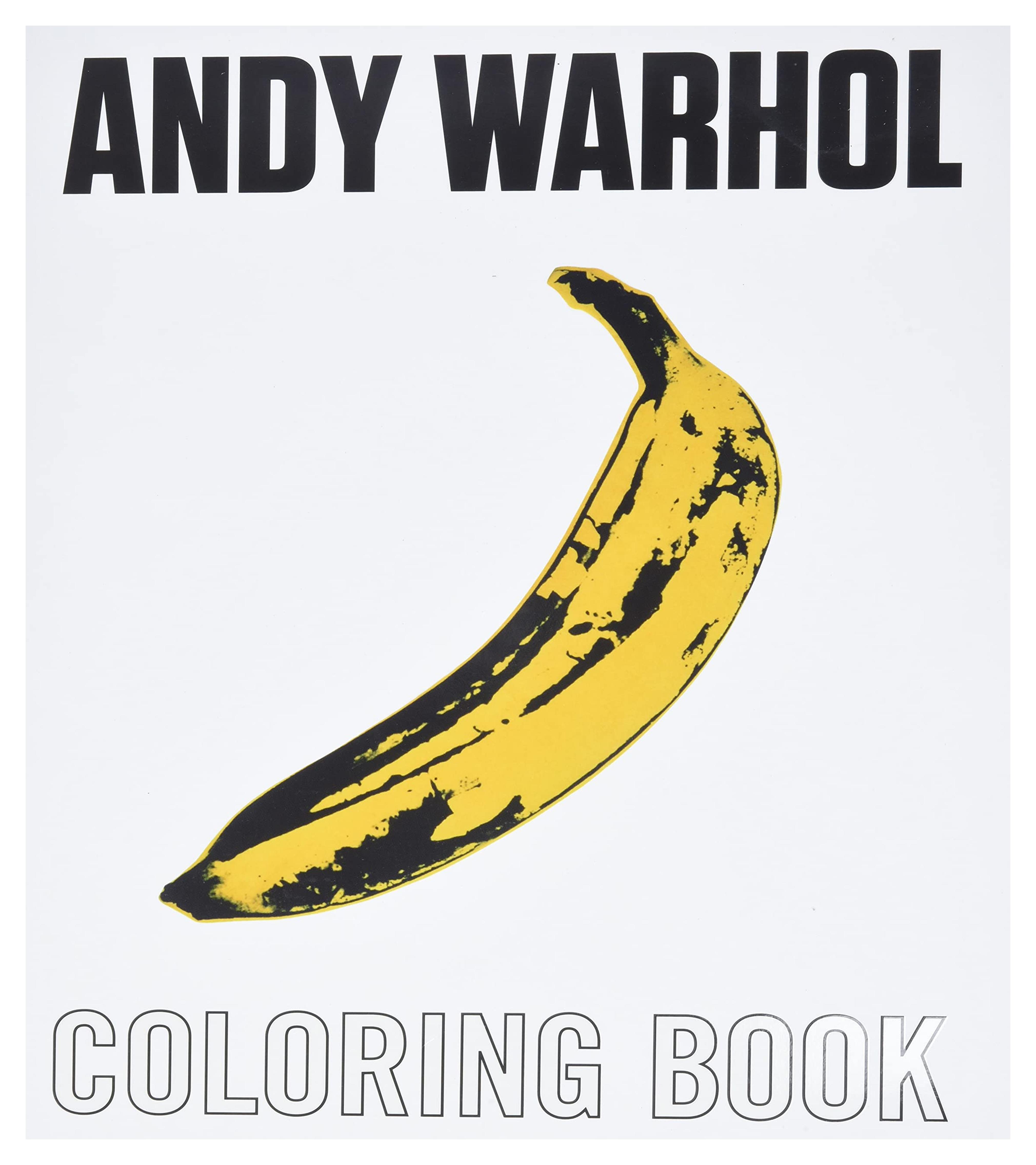 Andy Warhol Coloring Book