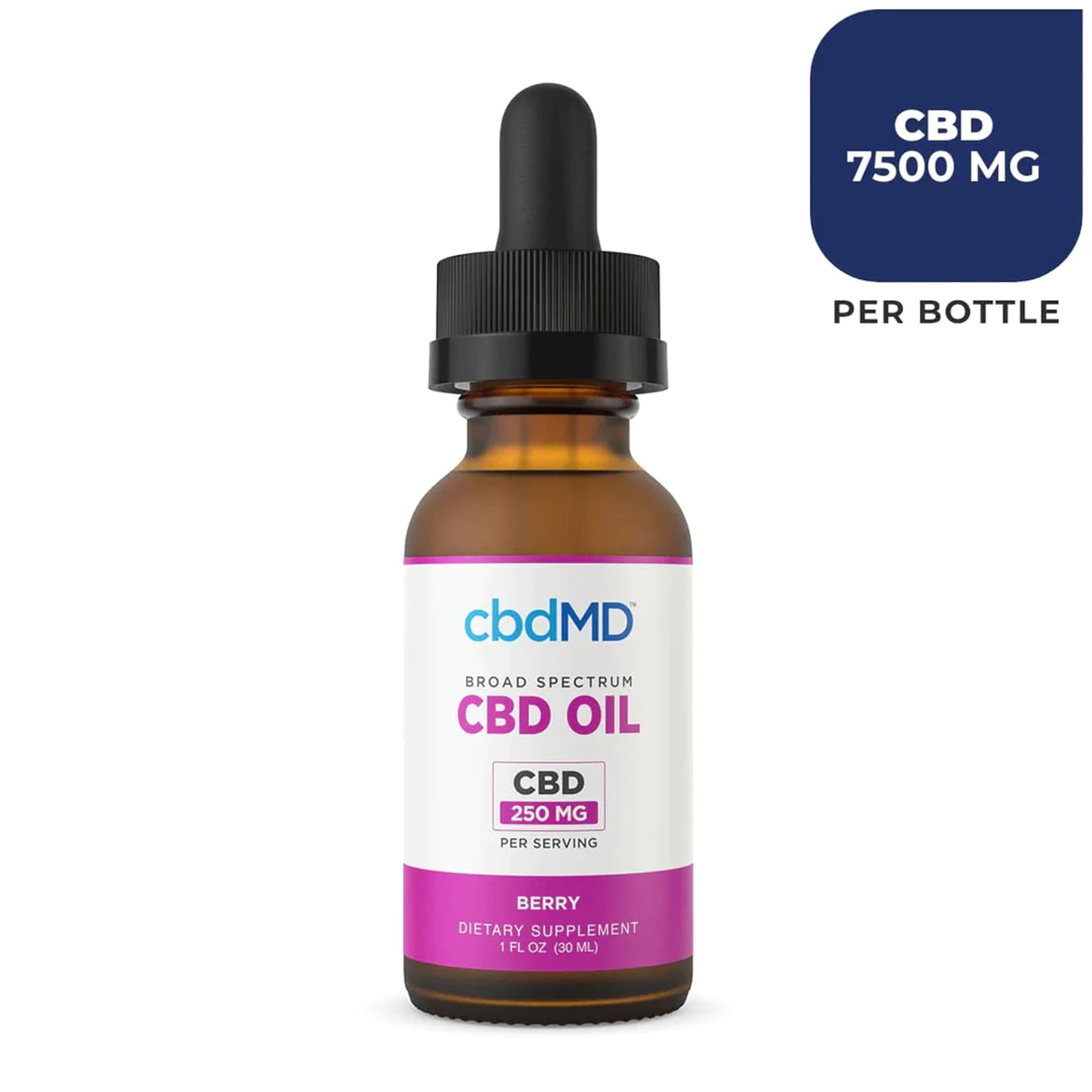 Broad Spectrum CBD Oil Drops | cbdMD