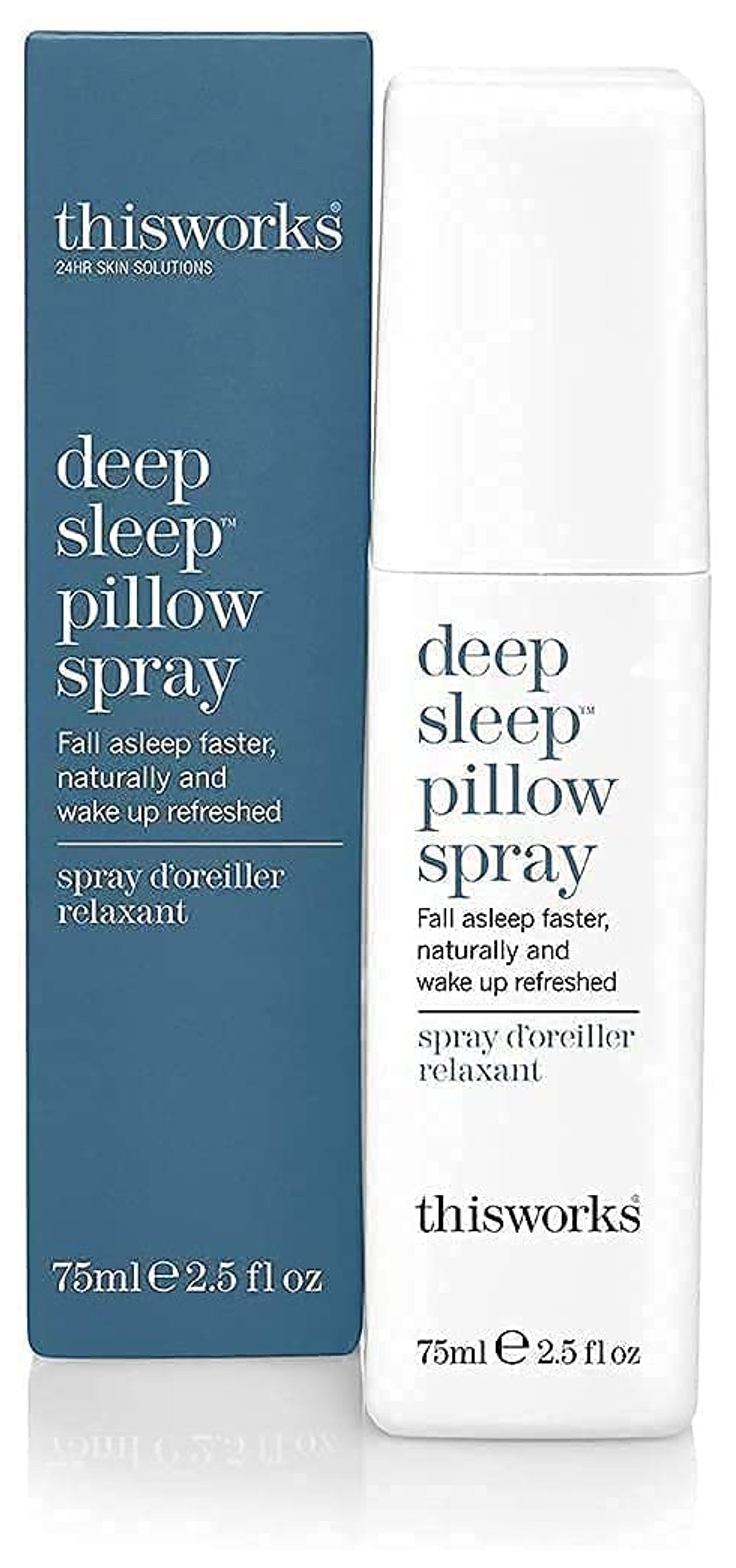 Amazon.com: THISWORKS Deep Sleep Pillow Spray, Natural Relaxation Aid for Stress & Anxiety Relief, 2.5 fl oz : Health & Household