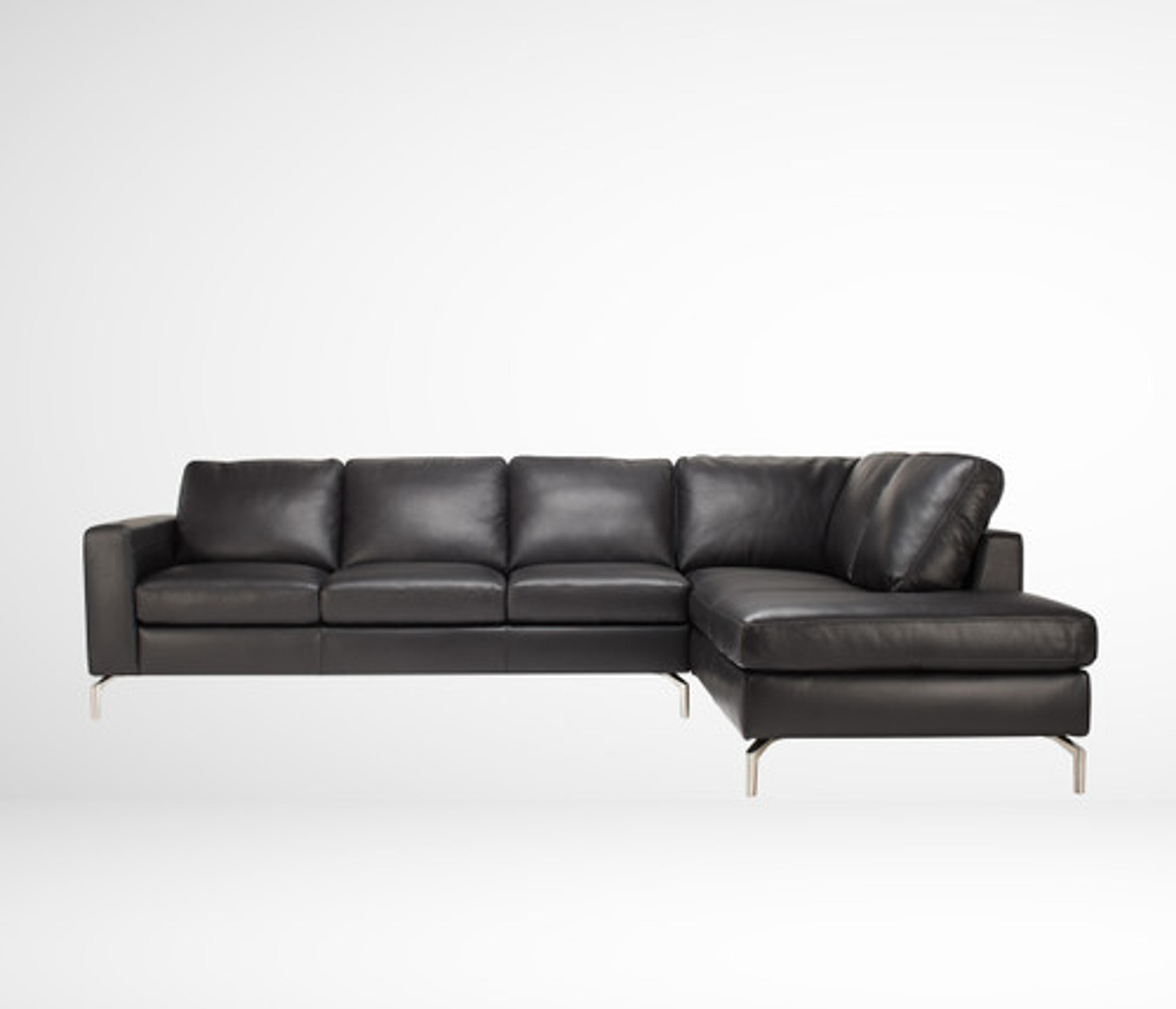 Benson Leather Sectional | Kasala