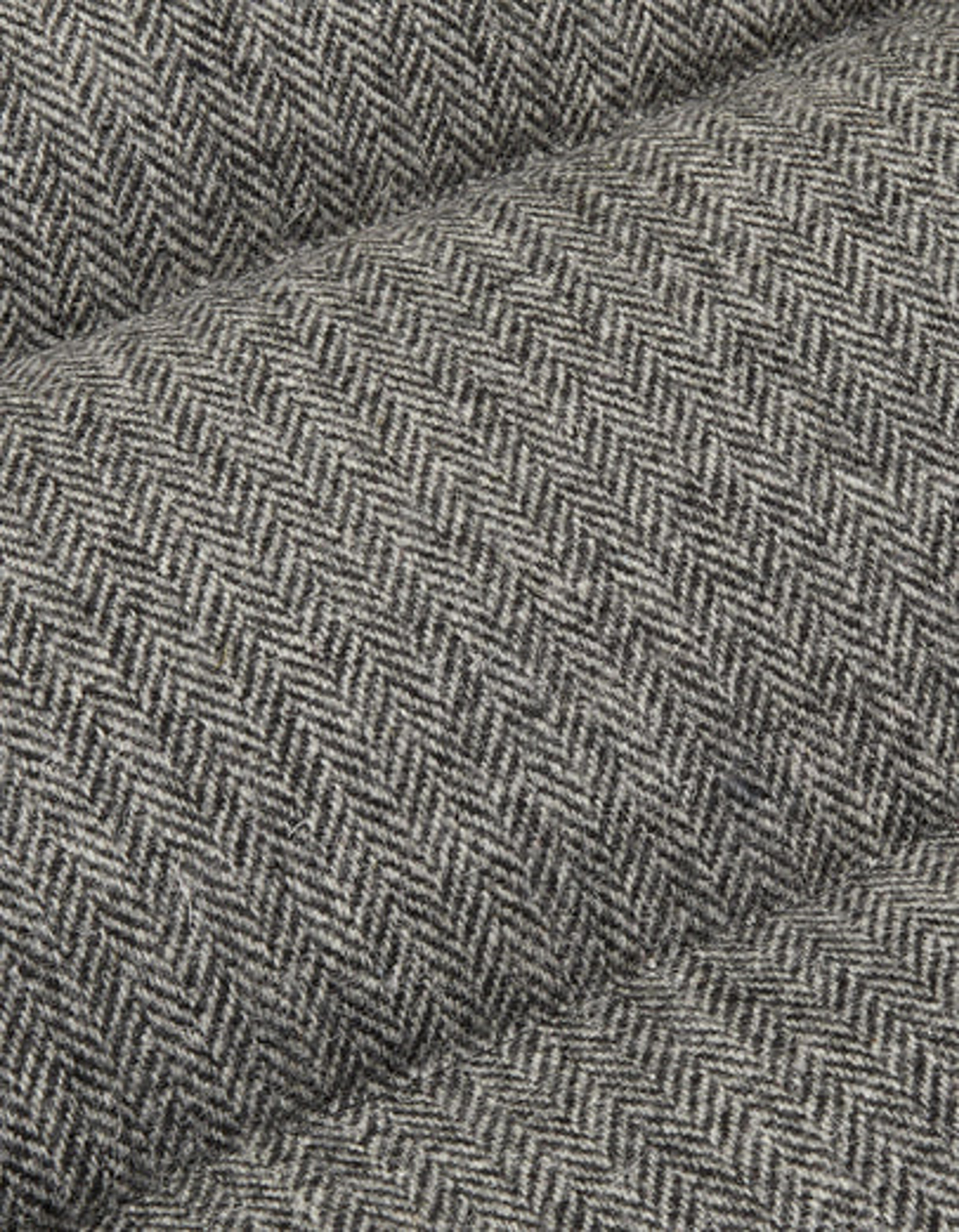 Rocky Mountain Featherbed for Drake's Herringbone Harris Tweed Leather – Drakes