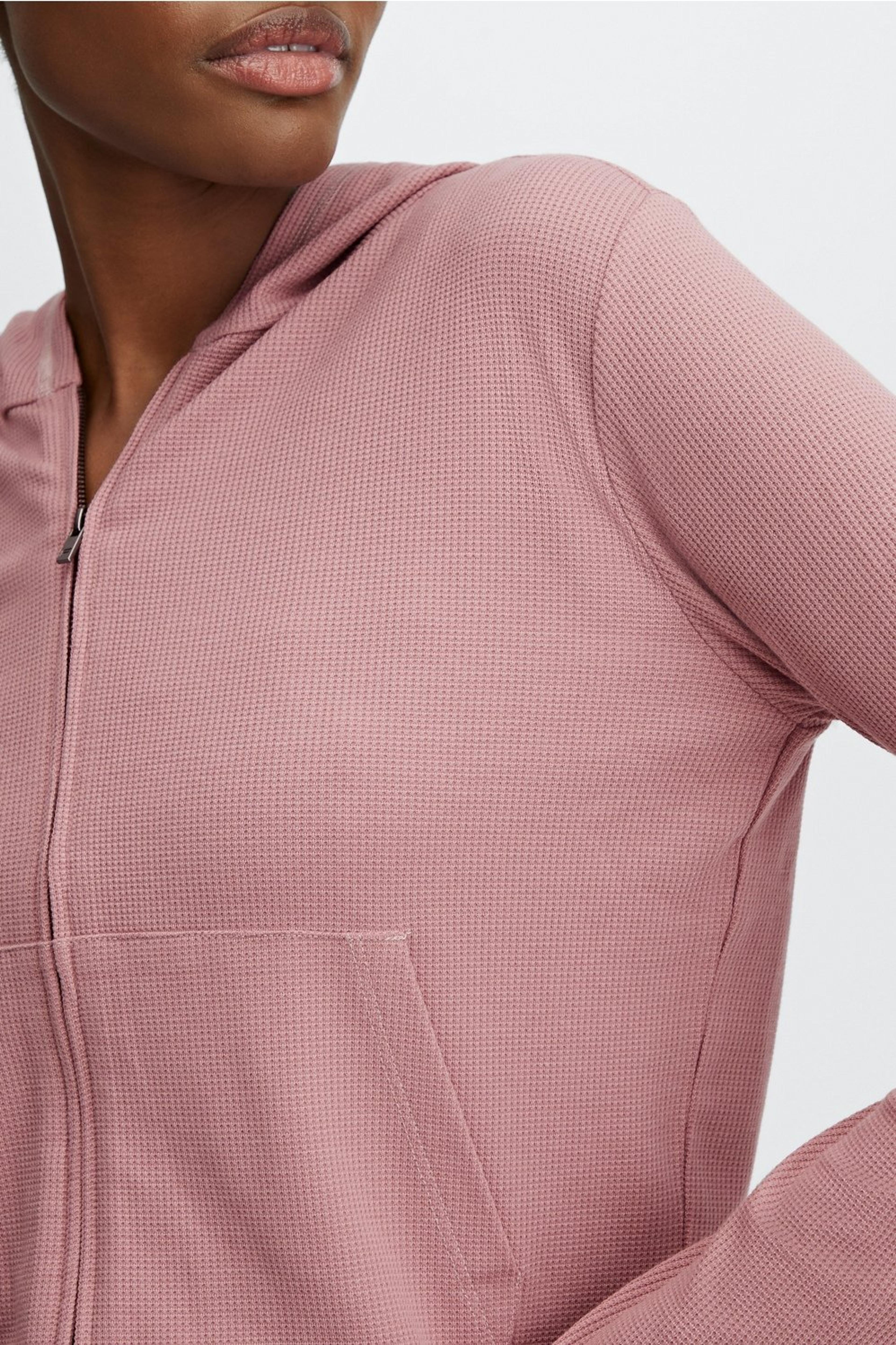 Zip-Up Waffle Hoodie - Fabletics