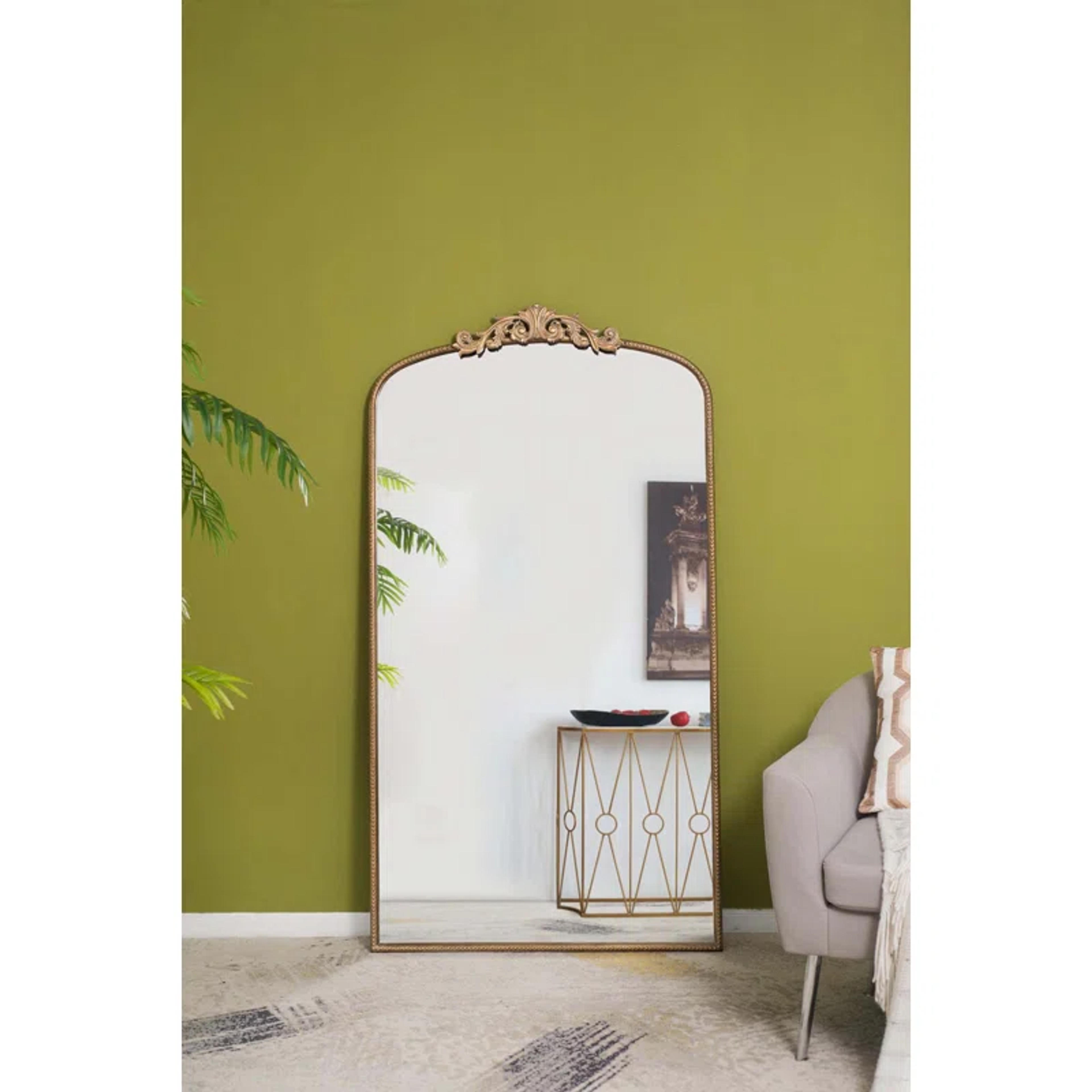 Rosdorf Park Joviana Metal Floor Mirror & Reviews | Wayfair