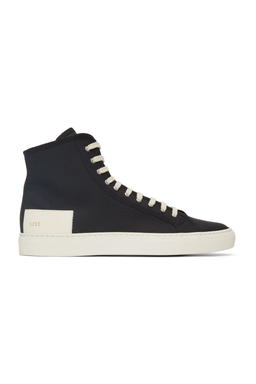 Common Projects - Black Recycled Nylon Tournament High Sneakers