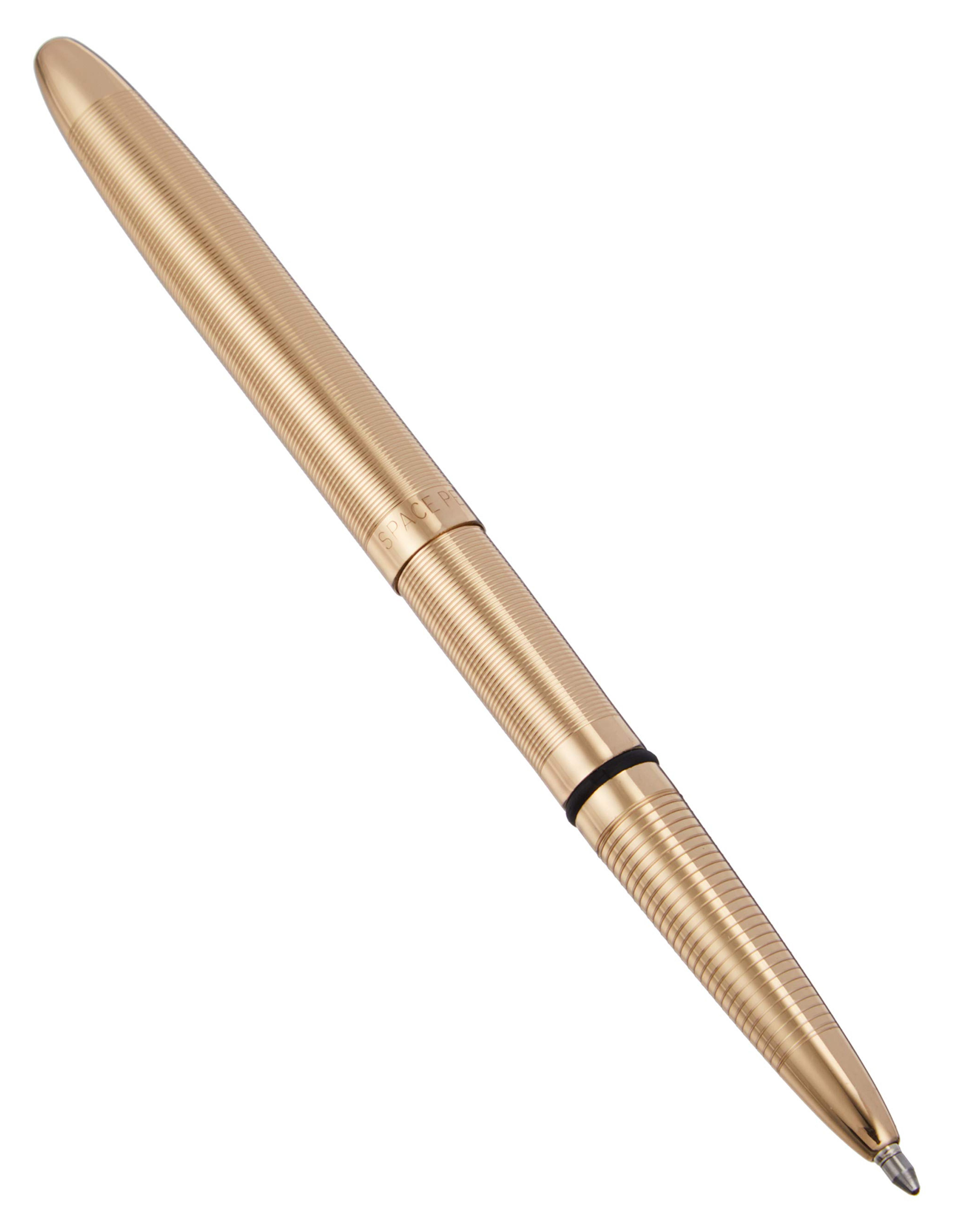 Fisher Space Bullet Space Pen, Gold Laquered Brass, Gift Boxed (400G)