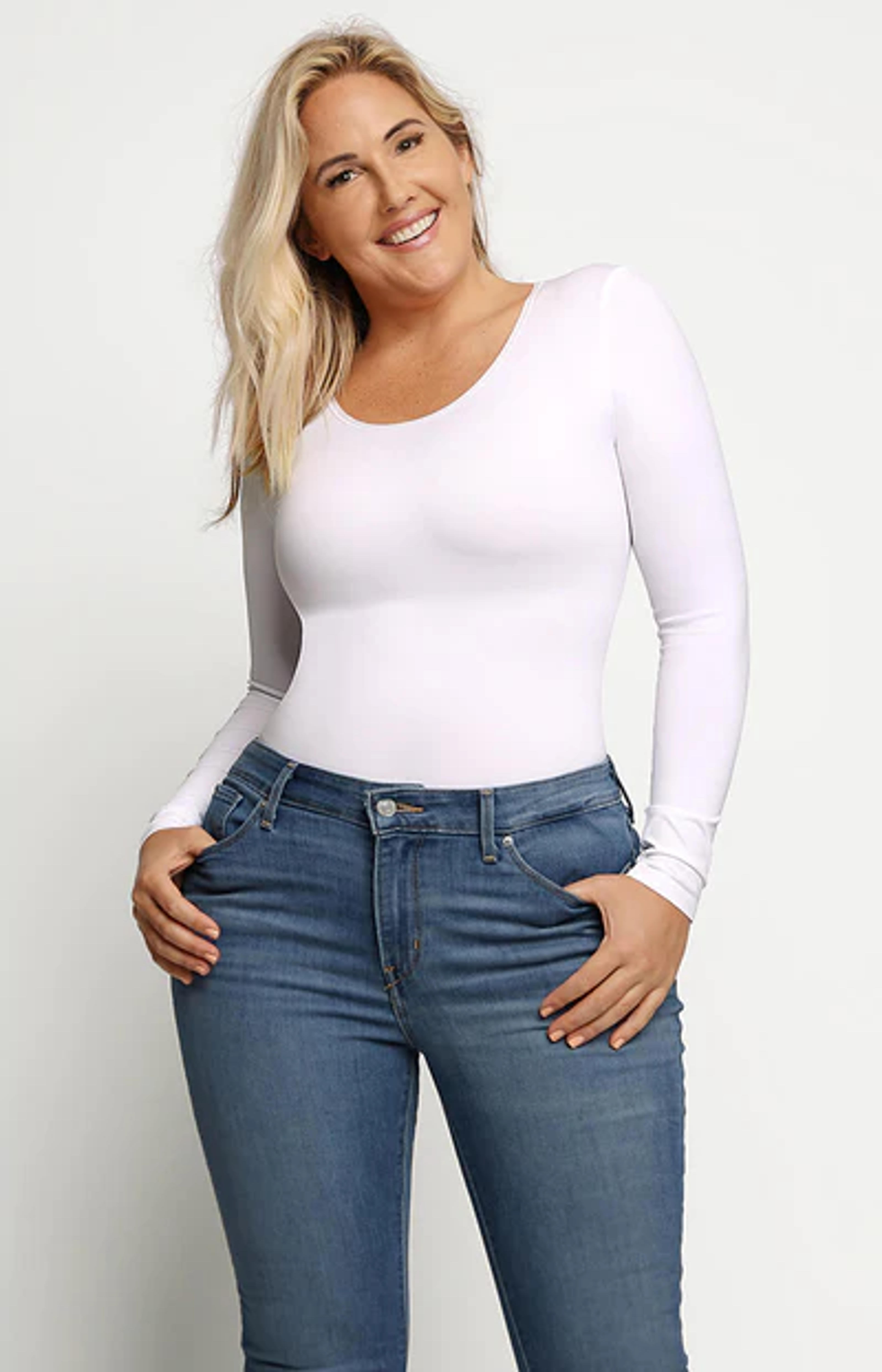 AirSlim® Long Sleeve Shaping Bodysuit