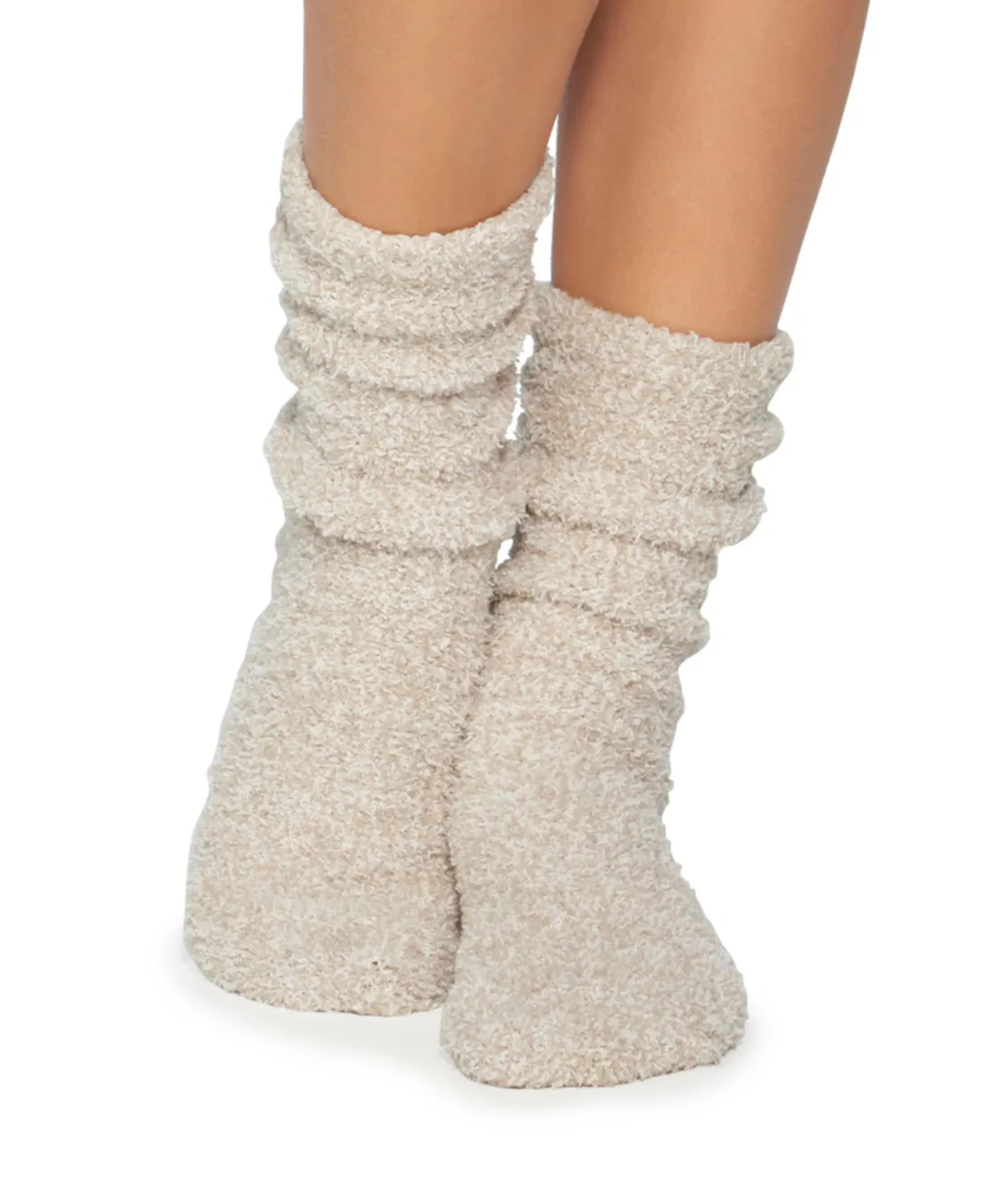 Barefoot Dreams CozyChic Heathered Plush Socks & Reviews | Bare Necessities (Style 614)