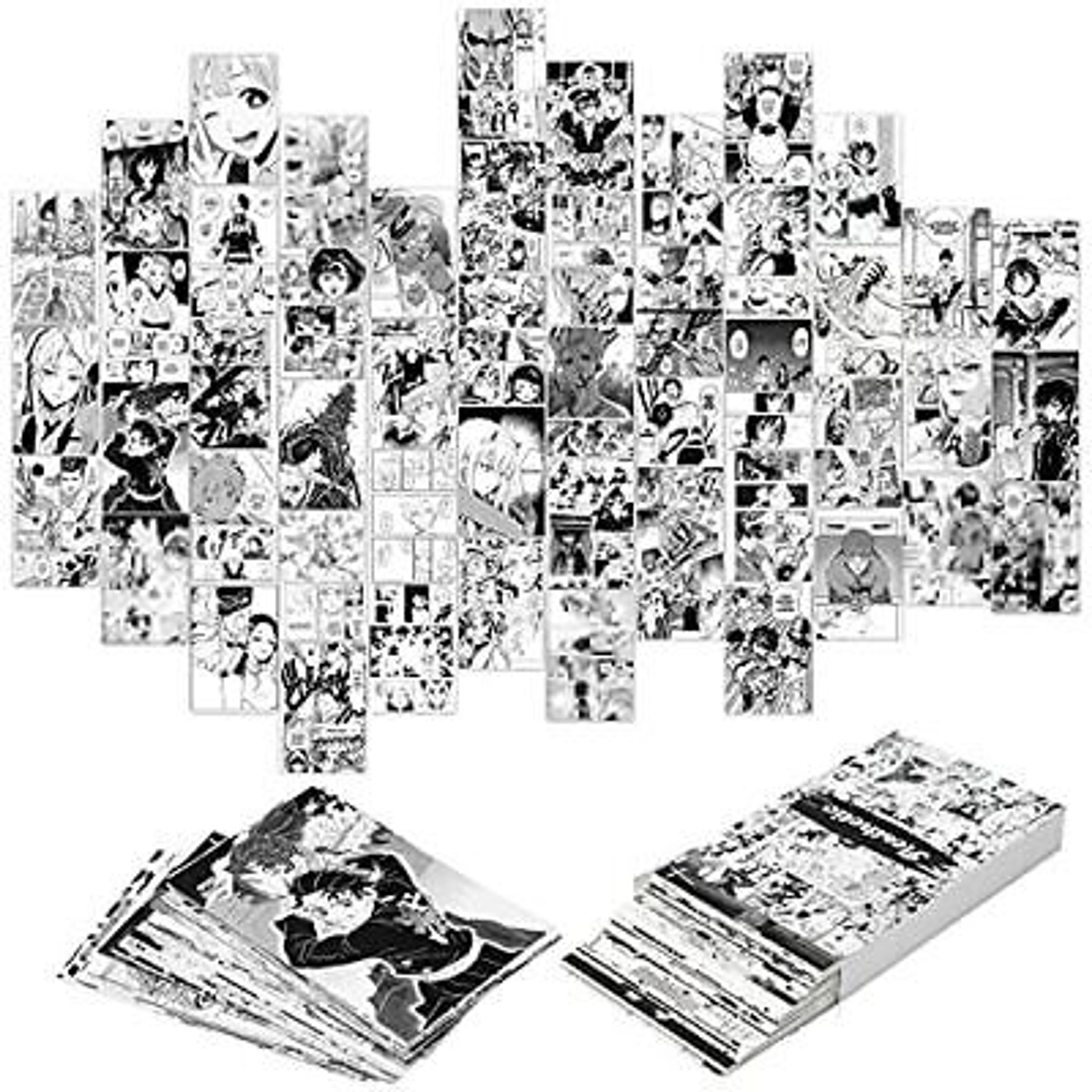 TICIAGA 50PCS Anime Panel Aesthetic Pictures Wall Collage Kit, Anime Style Ph... 730869403734 | eBay