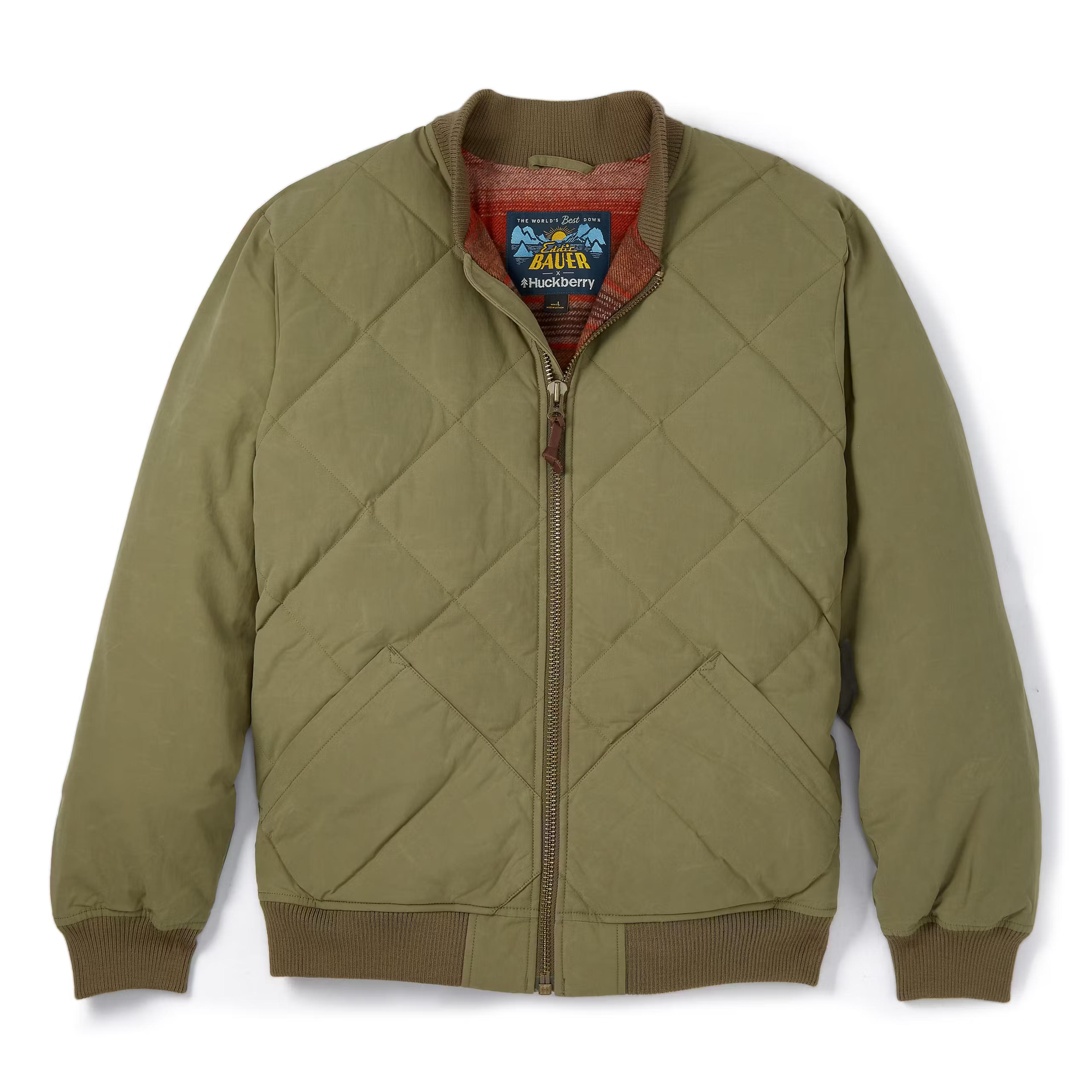 Eddie Bauer | The Skyliner Waxed Jacket | Breen | Size: L | Coats | Outerwear