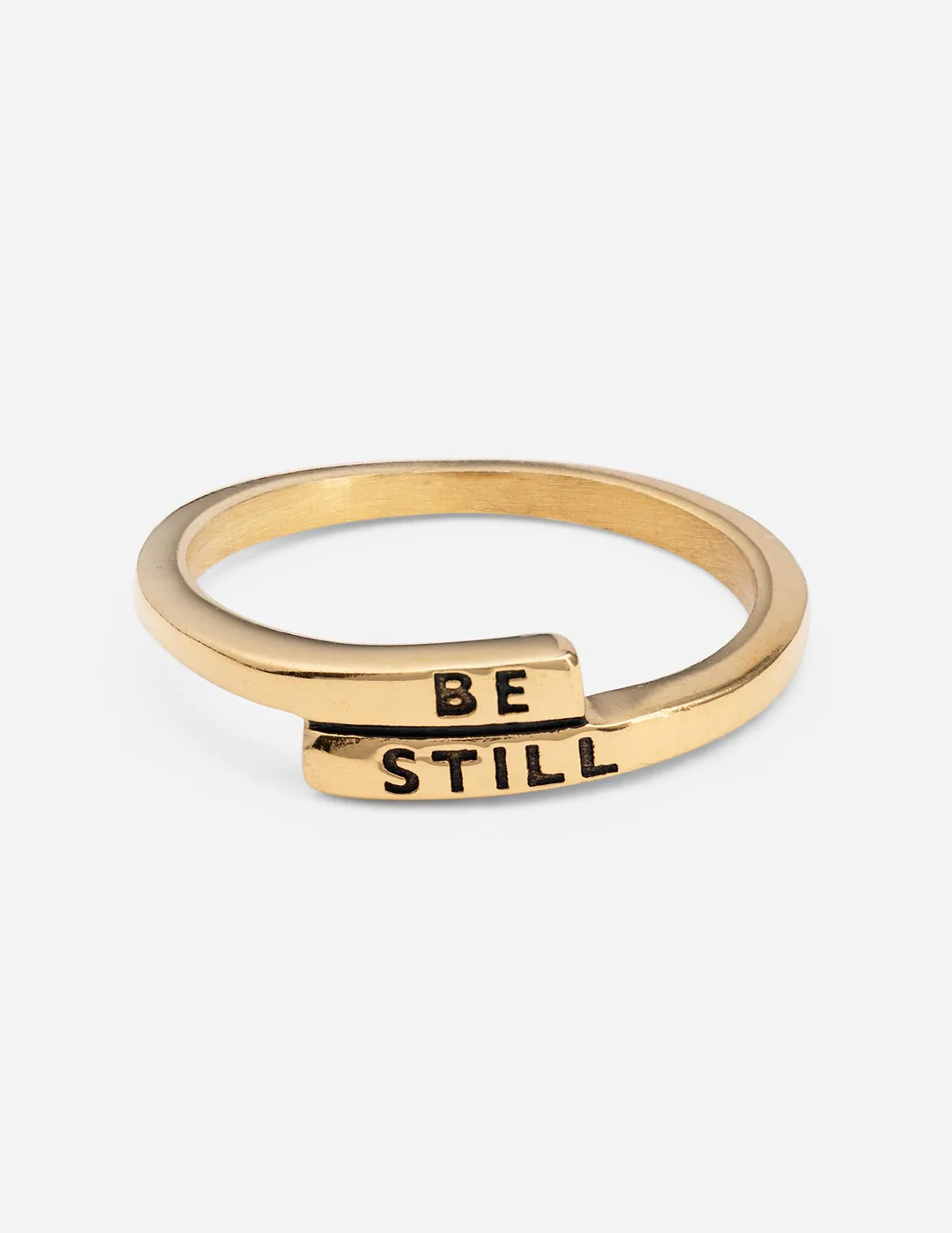 Be Still Ring | Christian Rings | Christian Gifts | Elevated Faith