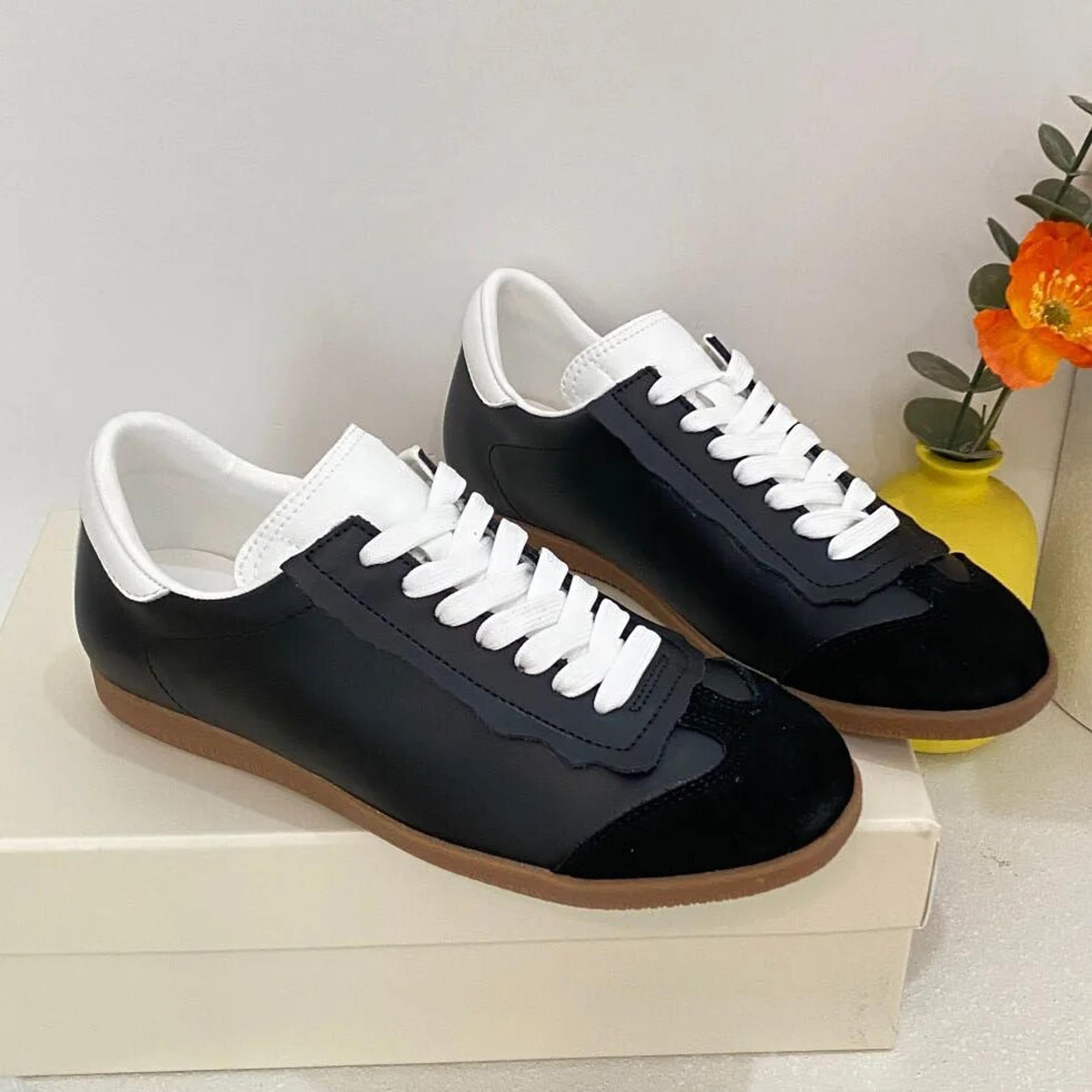 Star MM6 German Training Shoes 2023 Summer New European and American Fashion Flat Lace-up Sports Casual Shoes - AliExpress