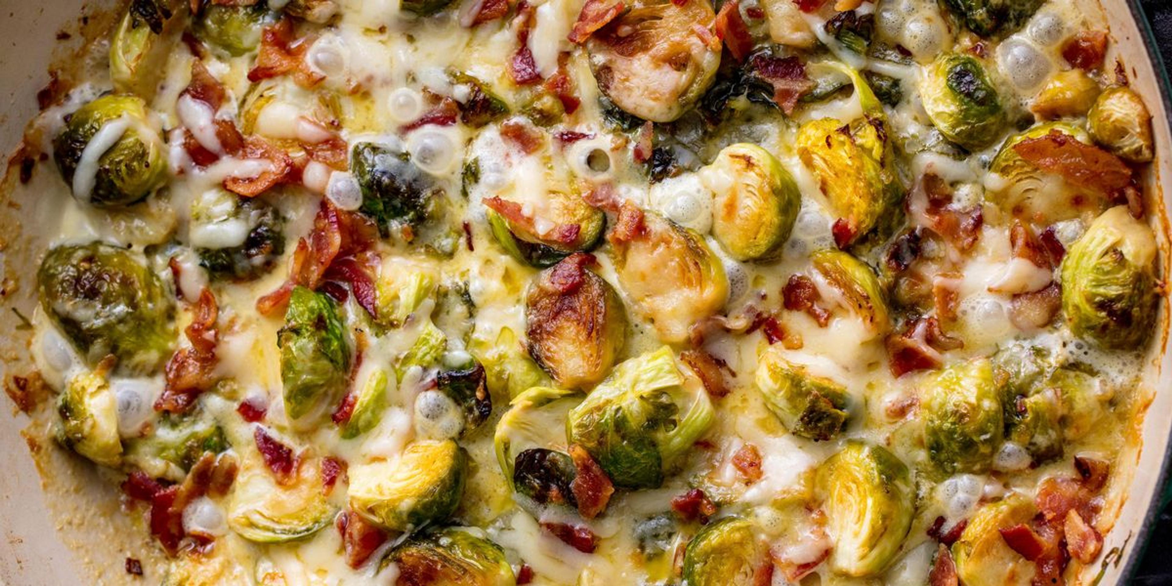 Brussels Sprout Bake Recipe - How to Make Brussels Sprout Casserole