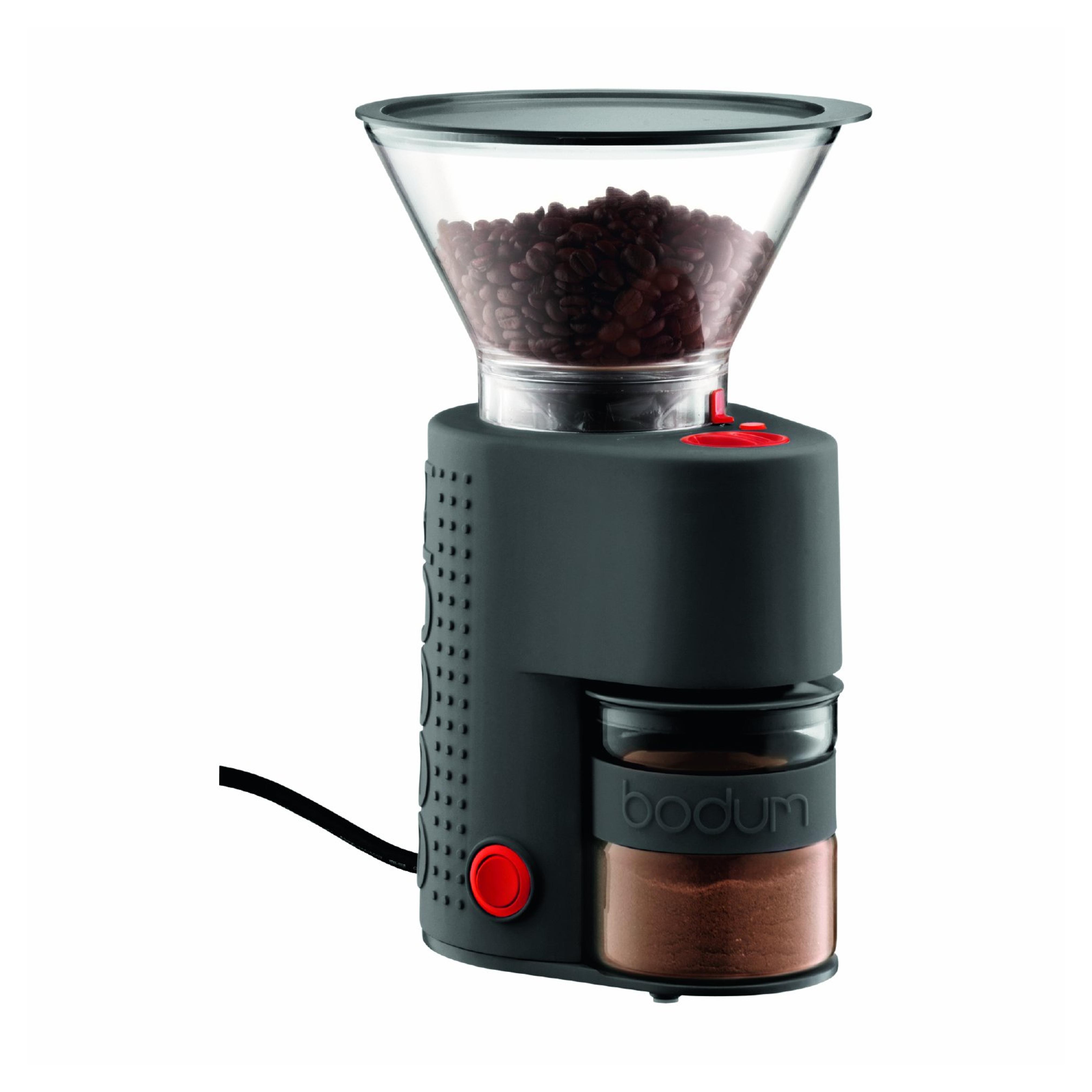 Amazon.com: Bodum Bistro Burr Coffee Grinder, 1 EA, Black : Home & Kitchen