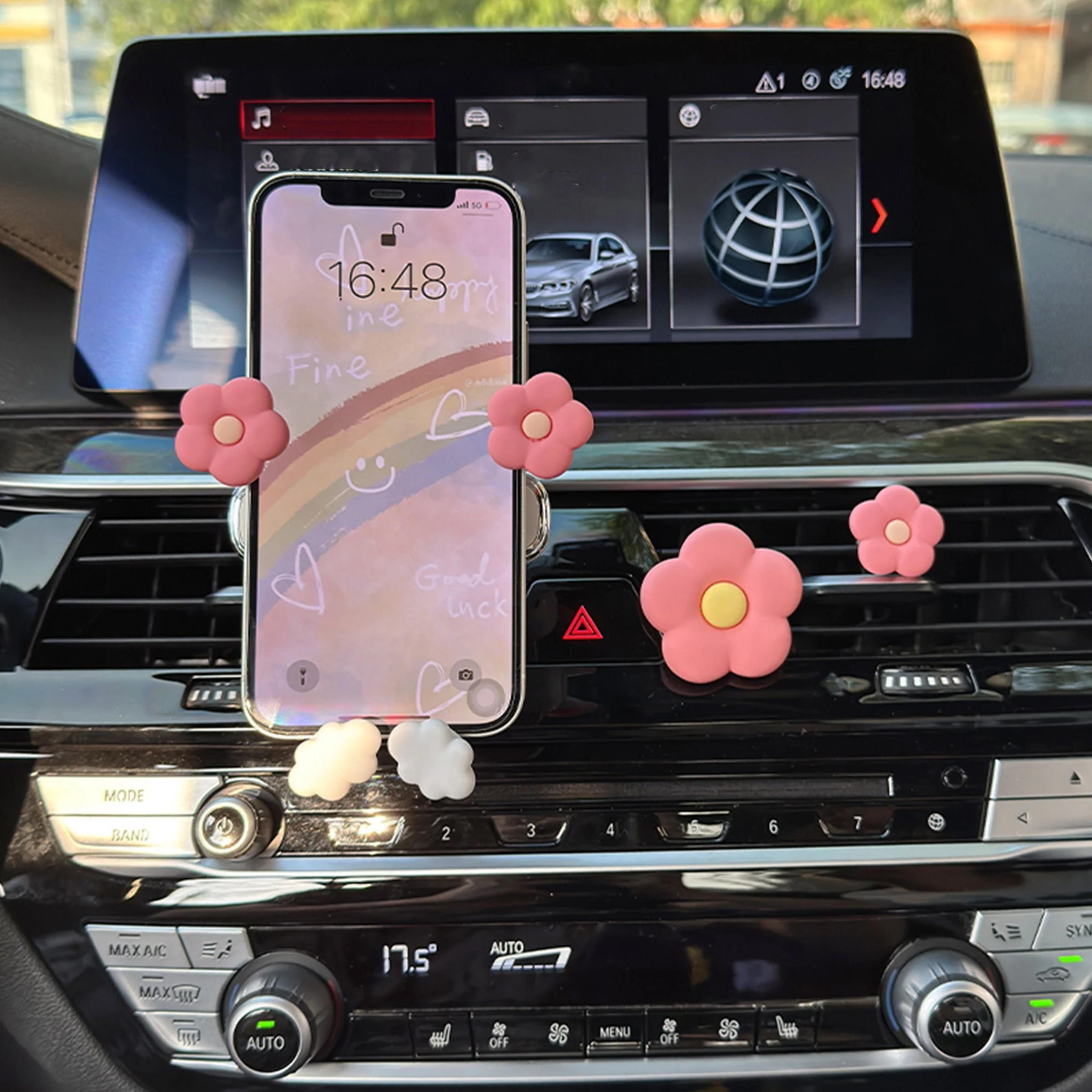 Cute Flower Car Phone Mount Gravity Phone Holder for Car - Etsy