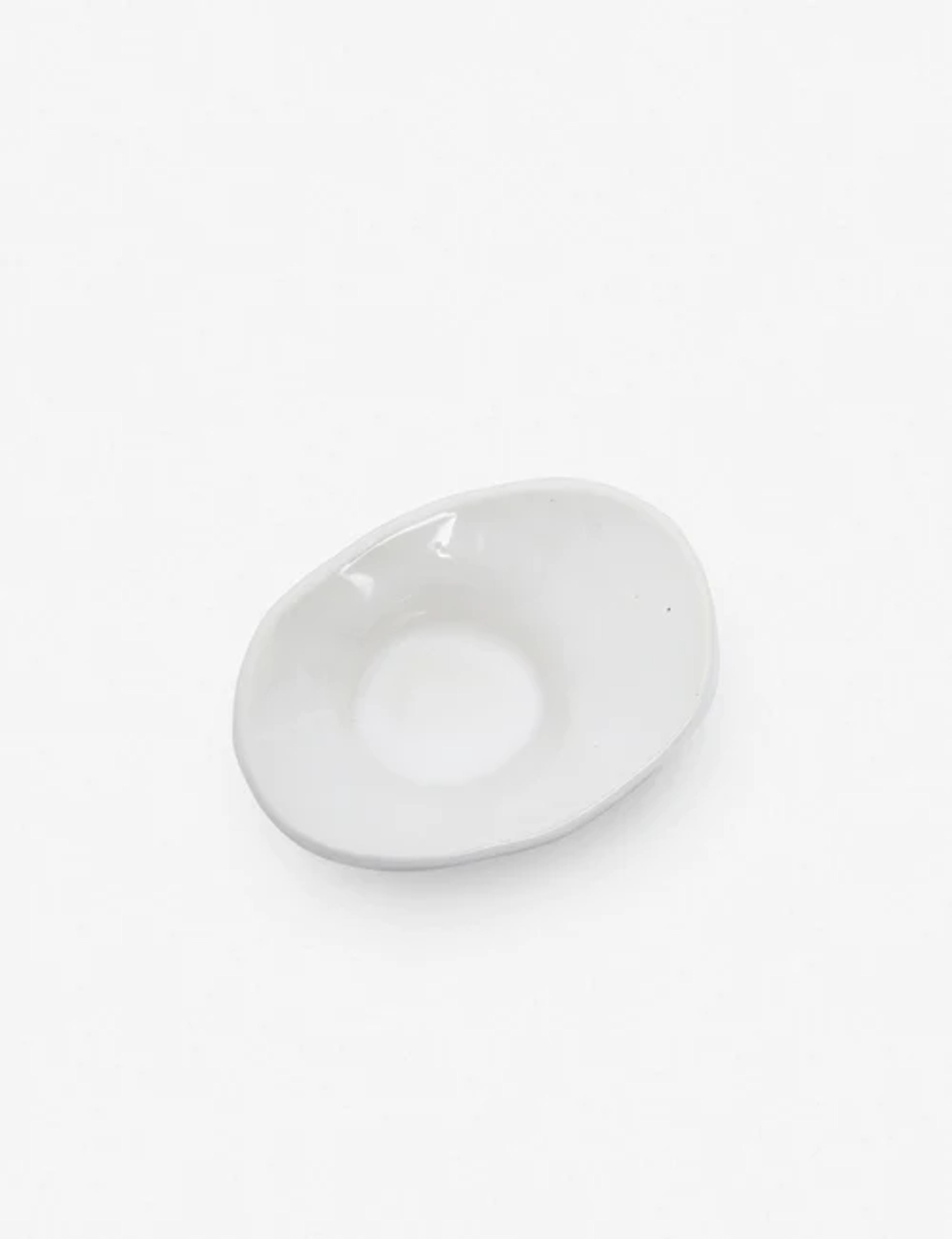 SIN Cy Tea Light Candleholder, White