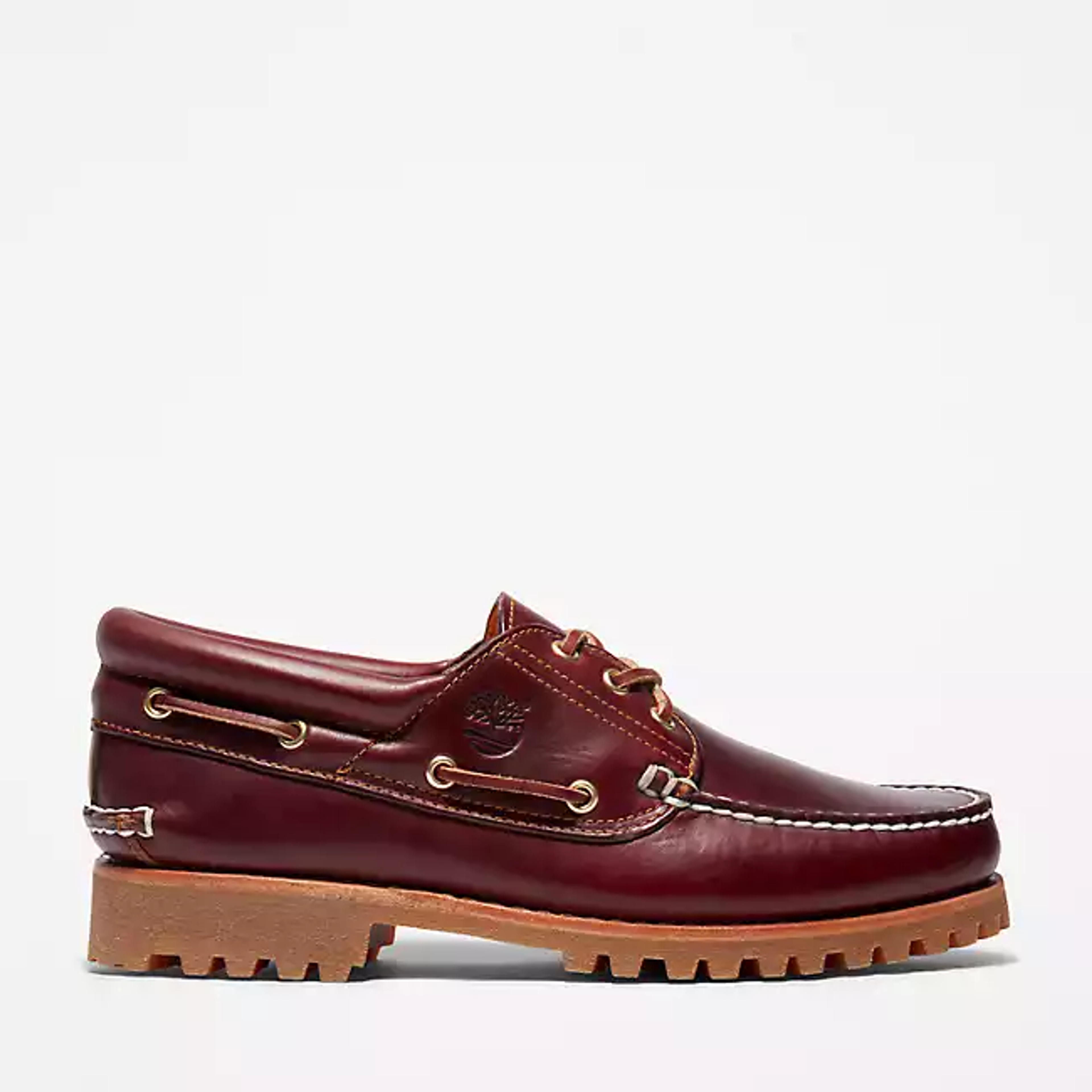 Men's 3-Eye Lug Handsewn Boat Shoe