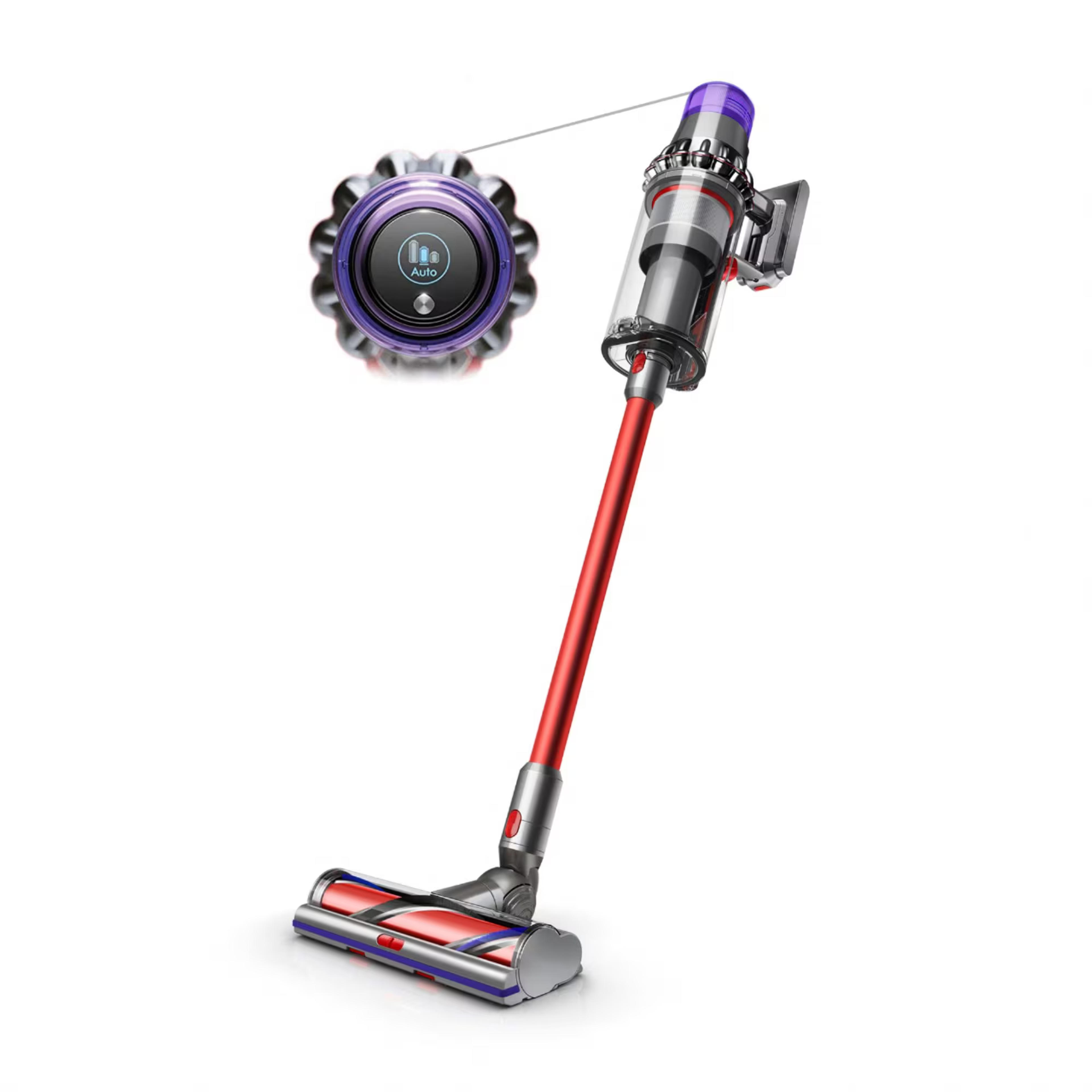 Dyson Outsize Total Clean Cordless Vacuum Nickel/Red 371024-01/400482-01 - Best Buy