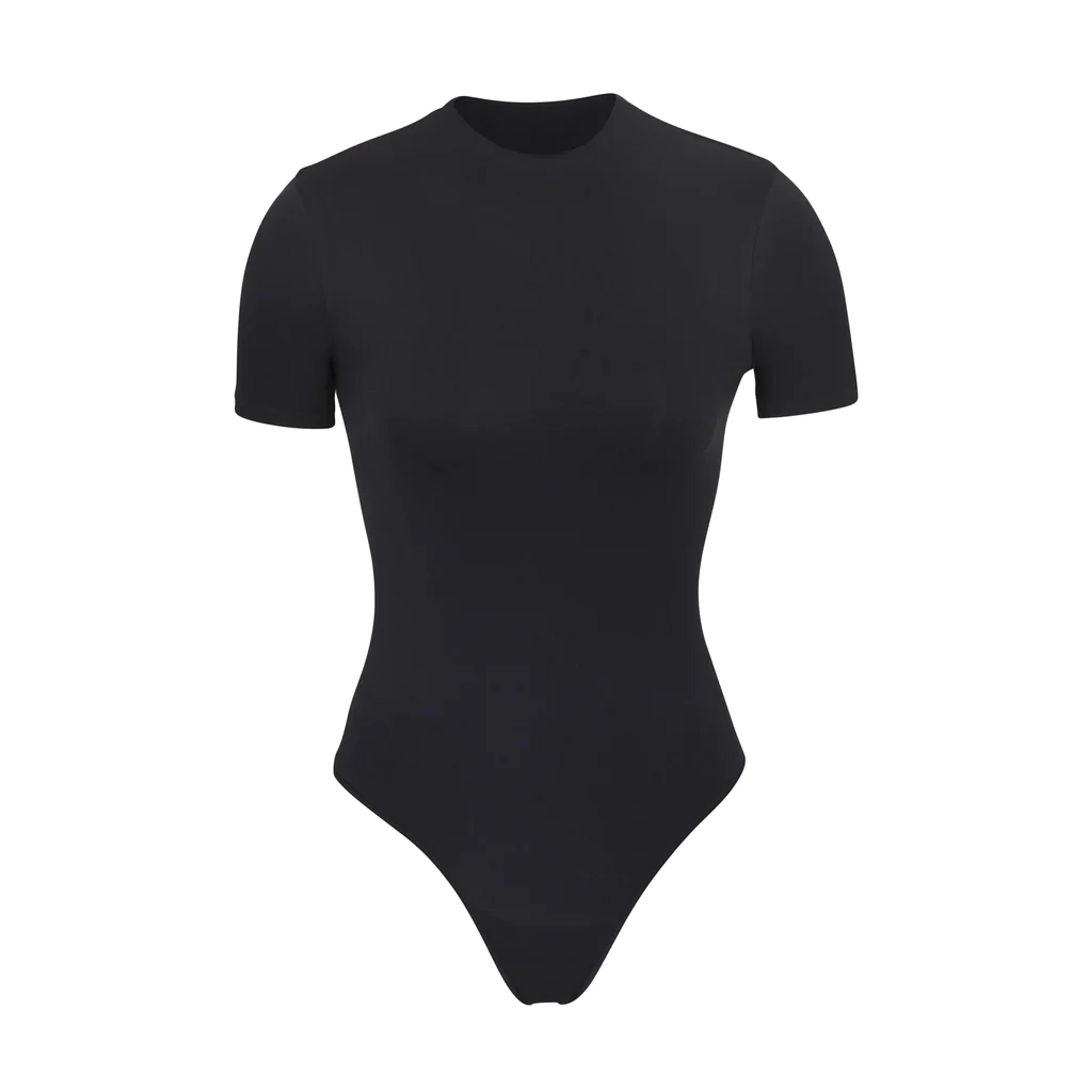 ESSENTIAL T-SHIRT BODYSUIT | ONYX