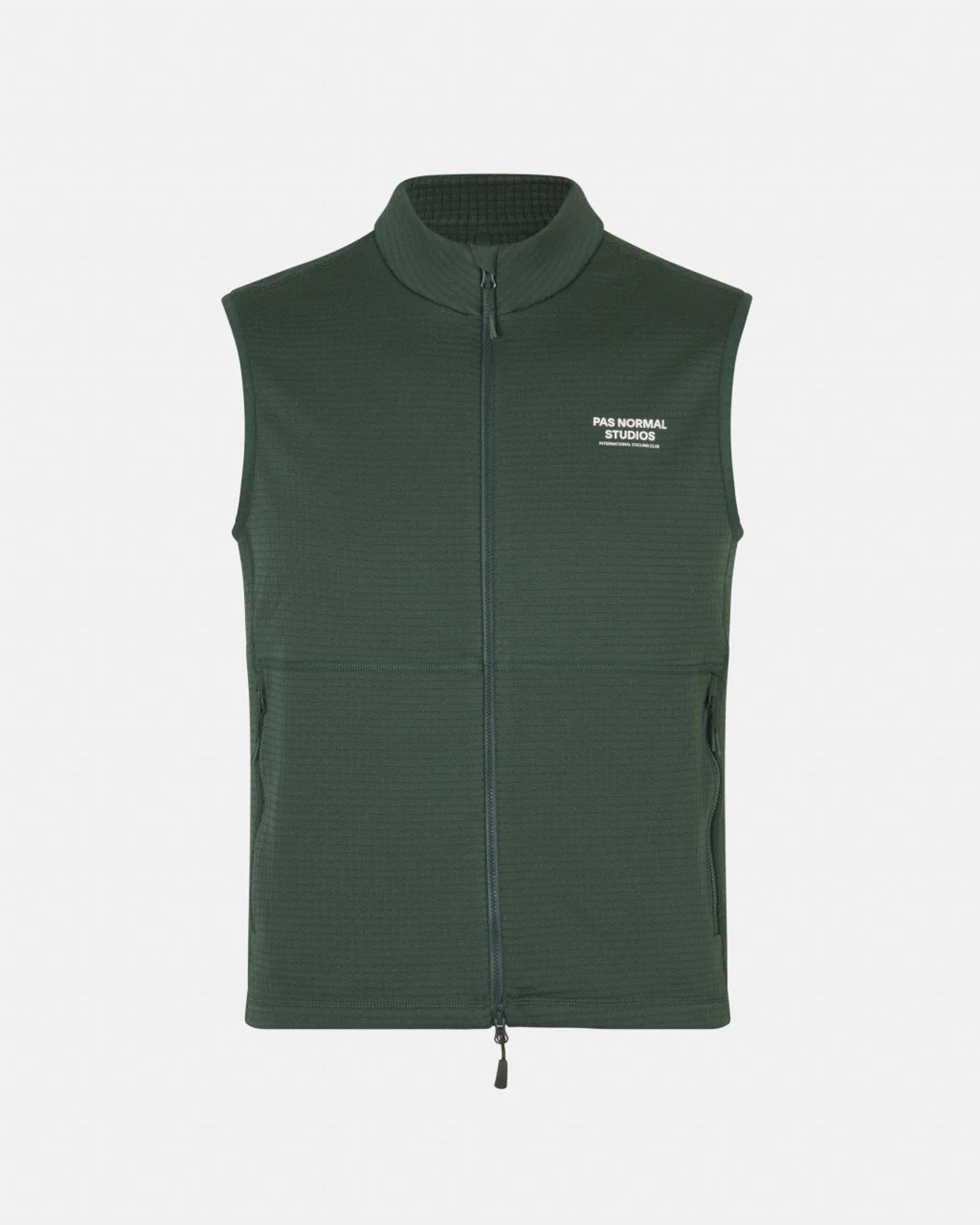 Men's Escapism Performance Fleece Vest - Petroleum