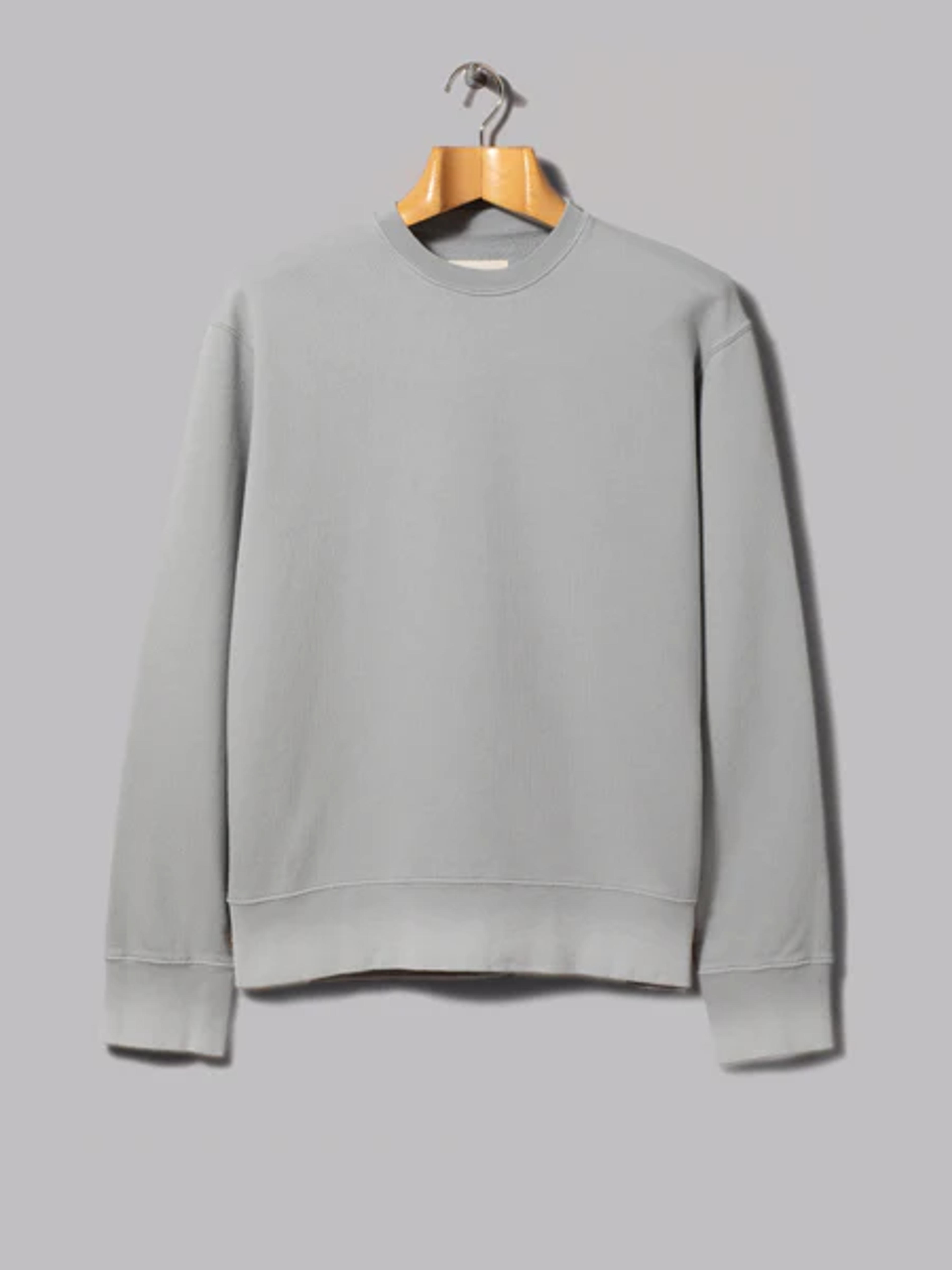 Folk Boxy Sweat (Mineral Blue) – Oi Polloi