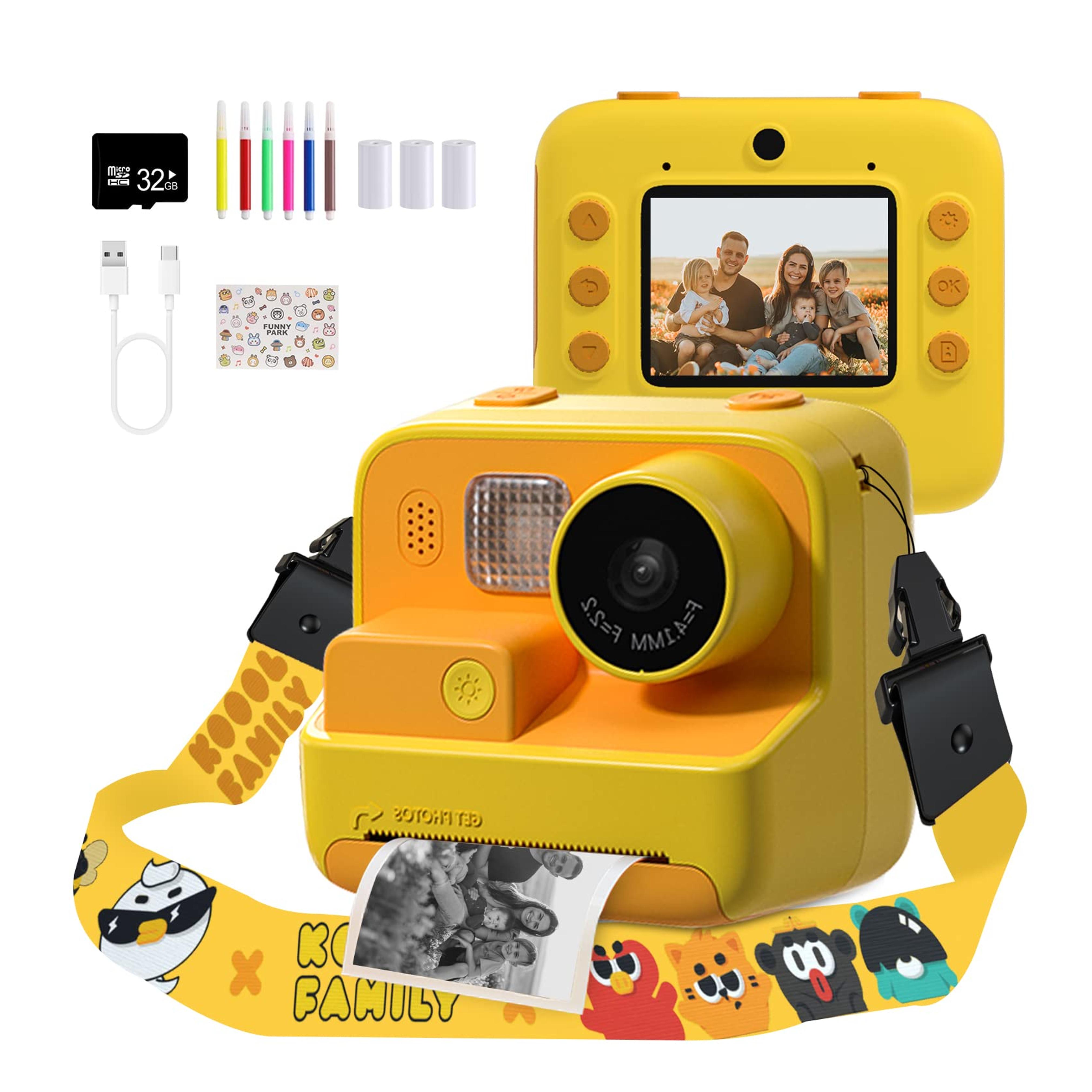 Mafiti Kids Camera Instant Print, 48MP Digital Camera