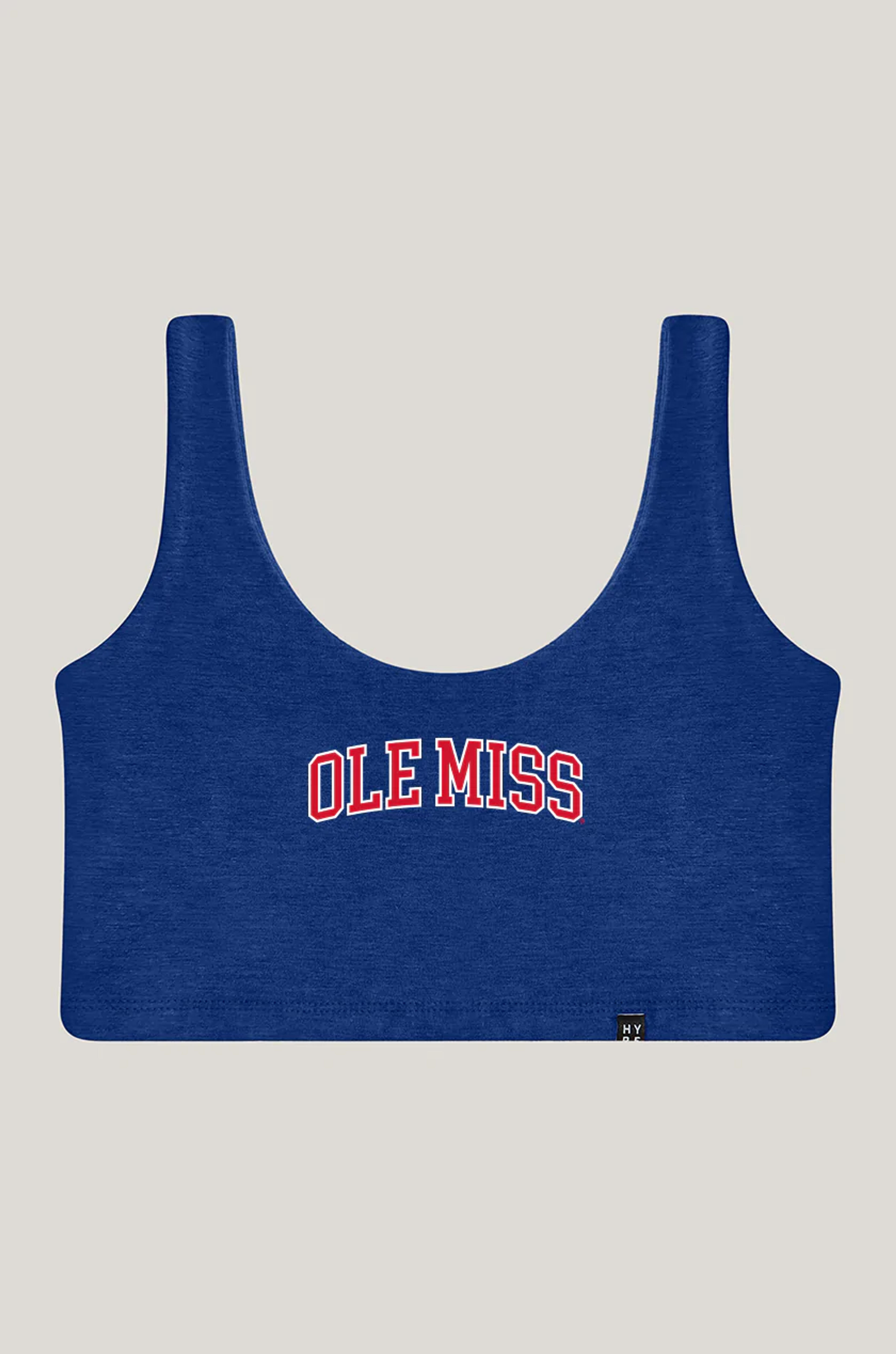 University of Mississippi (Ole Miss) | Scoop Neck Crop Top