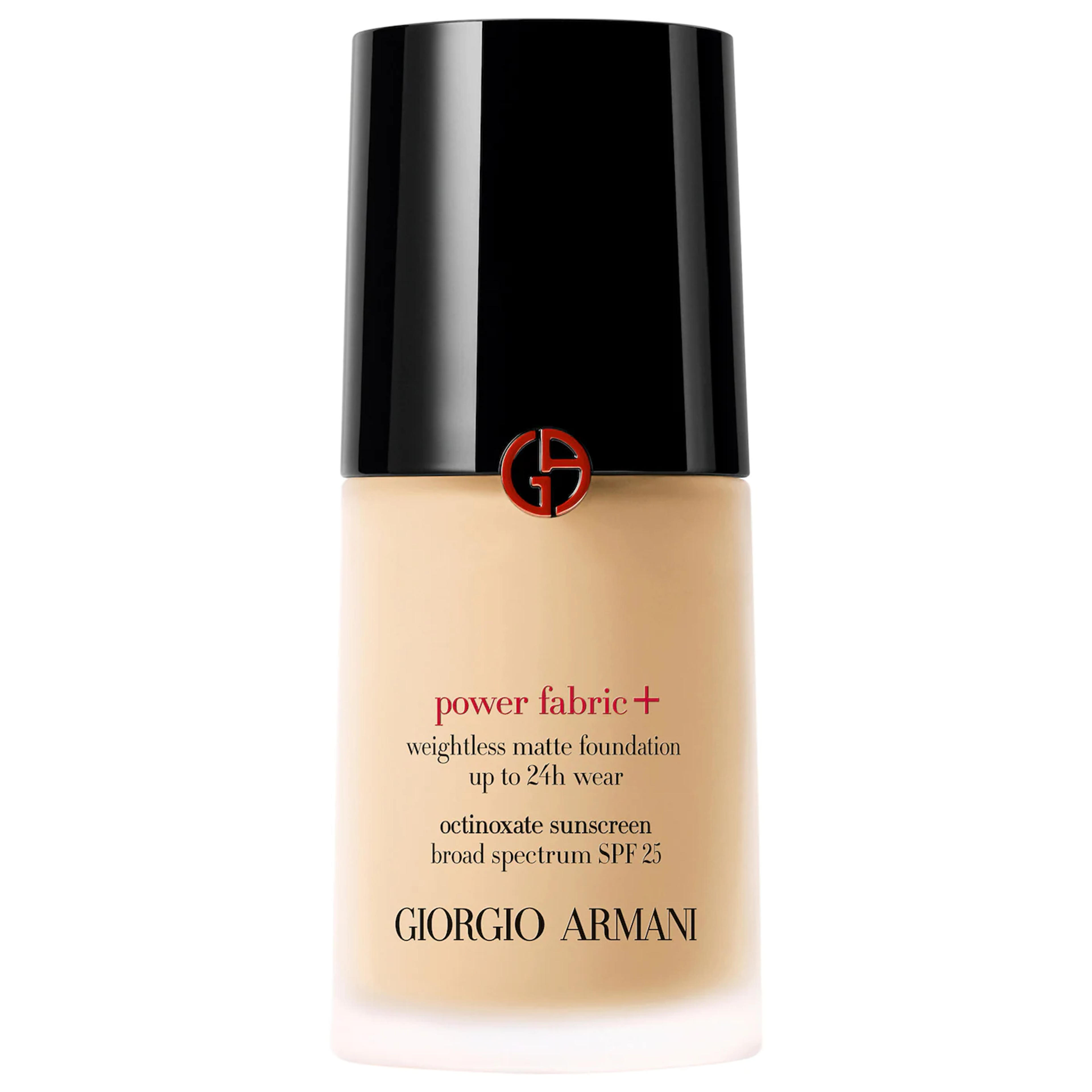 Power Fabric + Longwear High Cover Foundation SPF 25 - Armani Beauty | Sephora