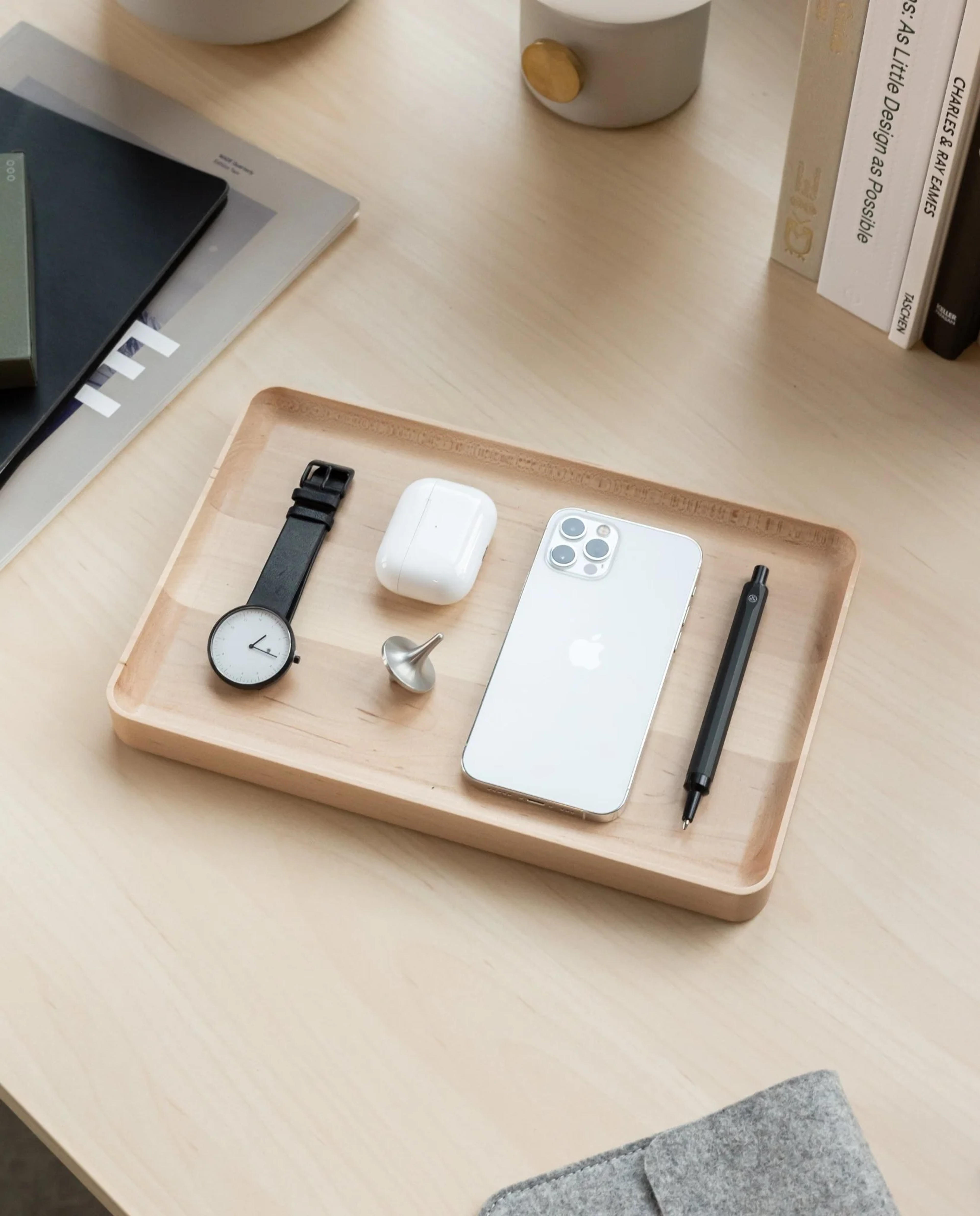 Valet Tray (Maple - Large) | $95