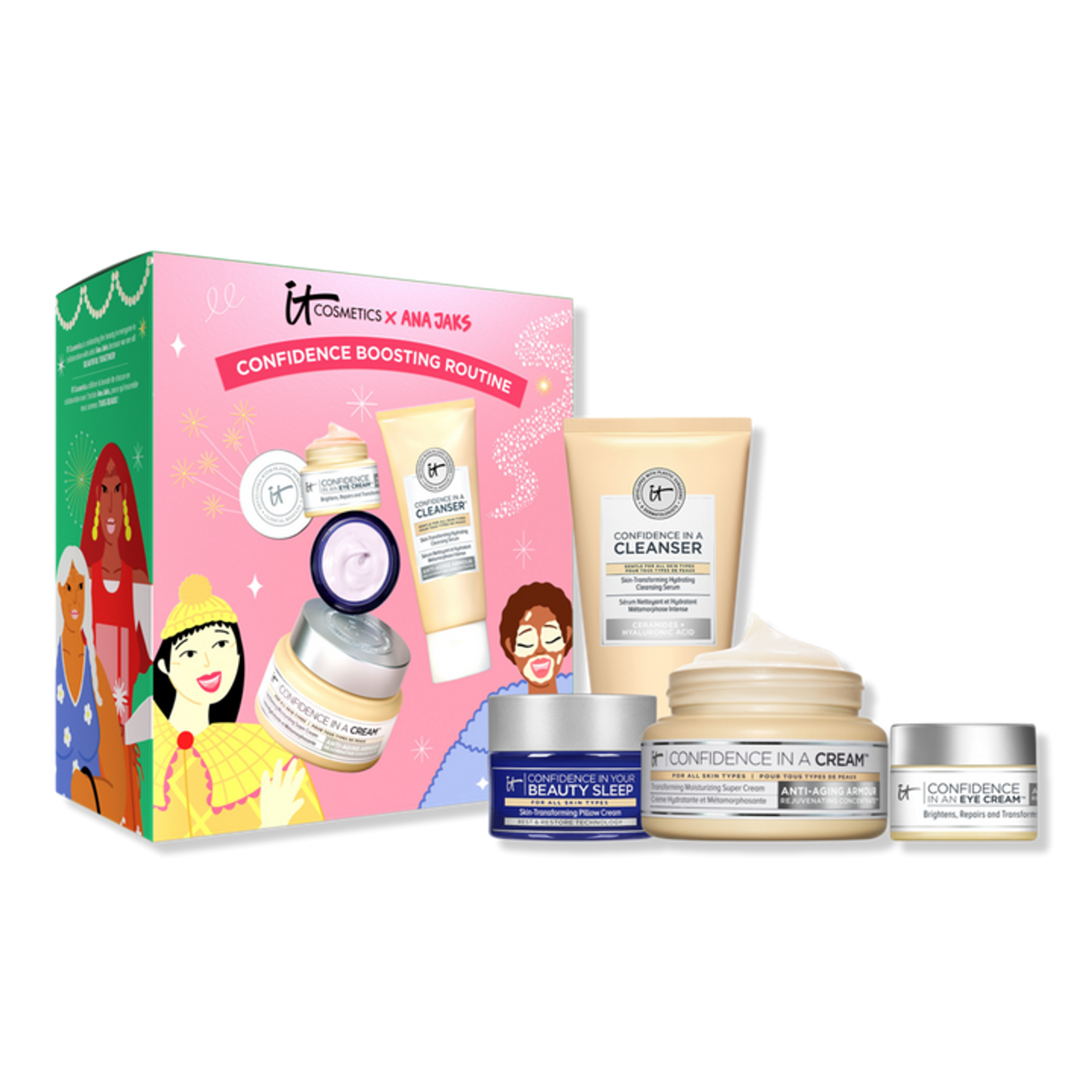 Beautiful Together Confidence Boosting Anti-Aging Skincare Gift Set - IT Cosmetics | Ulta Beauty