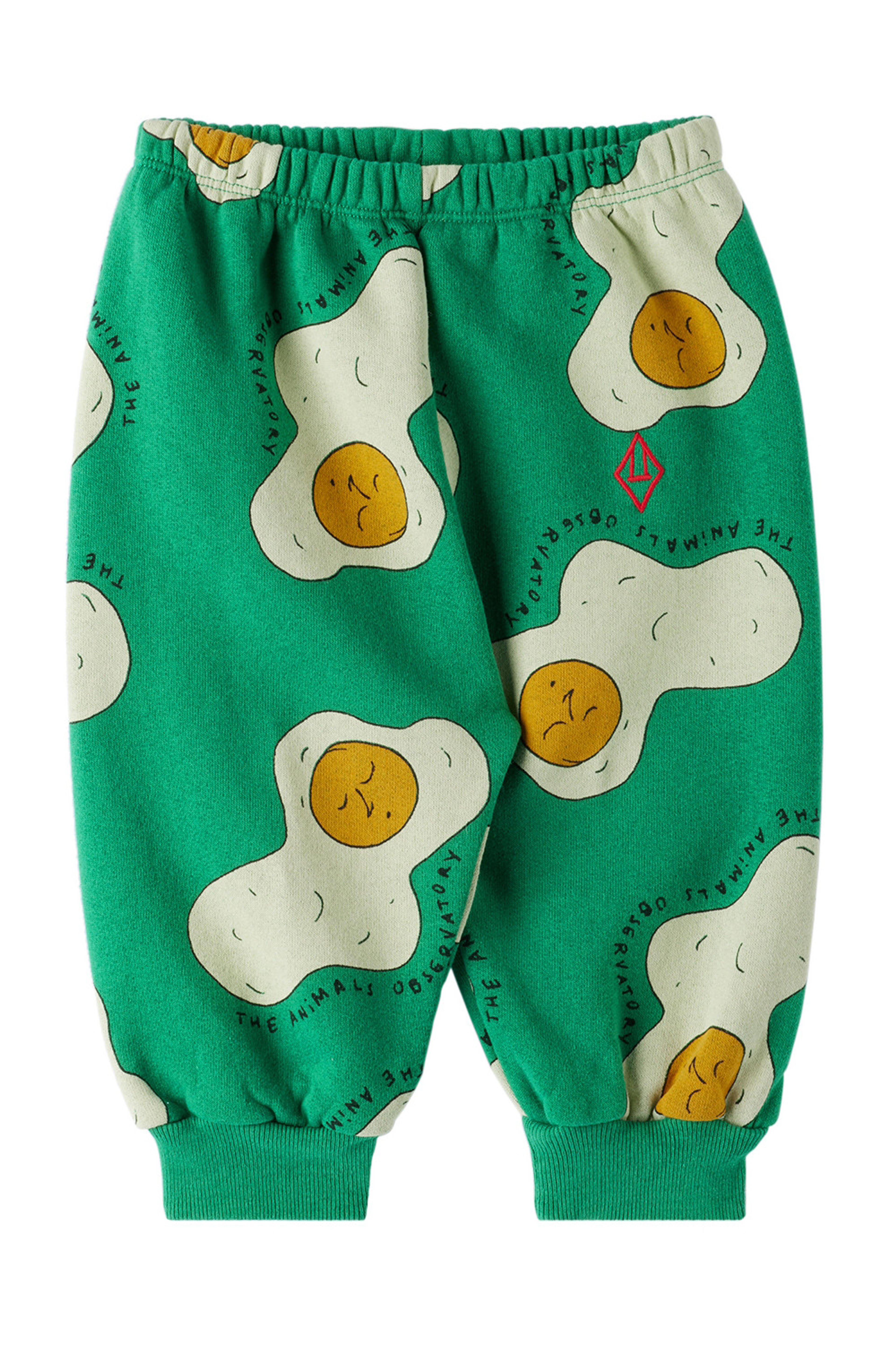 Baby Green Dromedary Lounge Pants by The Animals Observatory on Sale