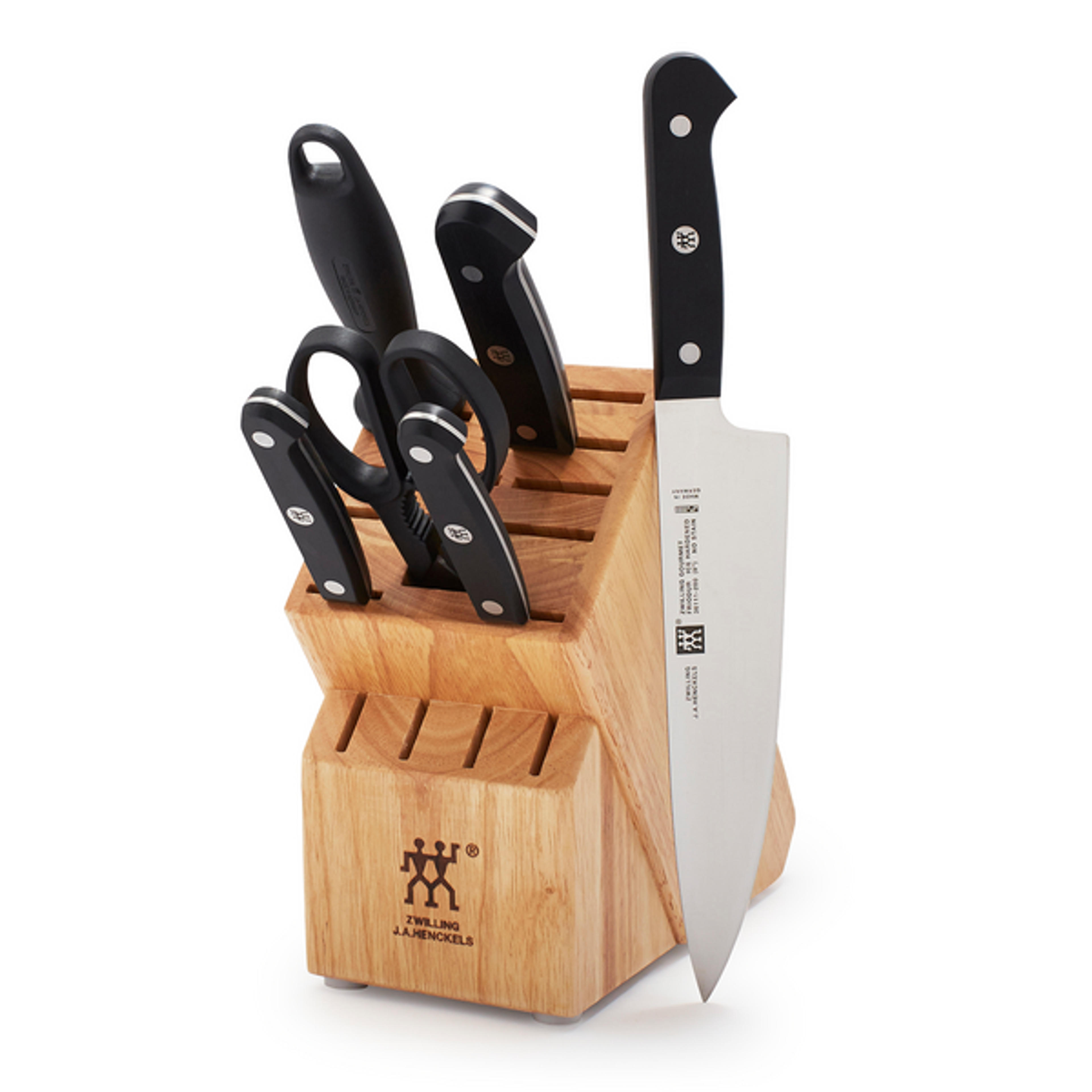 Zwilling J.A. Henckels 7-Piece Gourmet Knife Block | Sur La Table