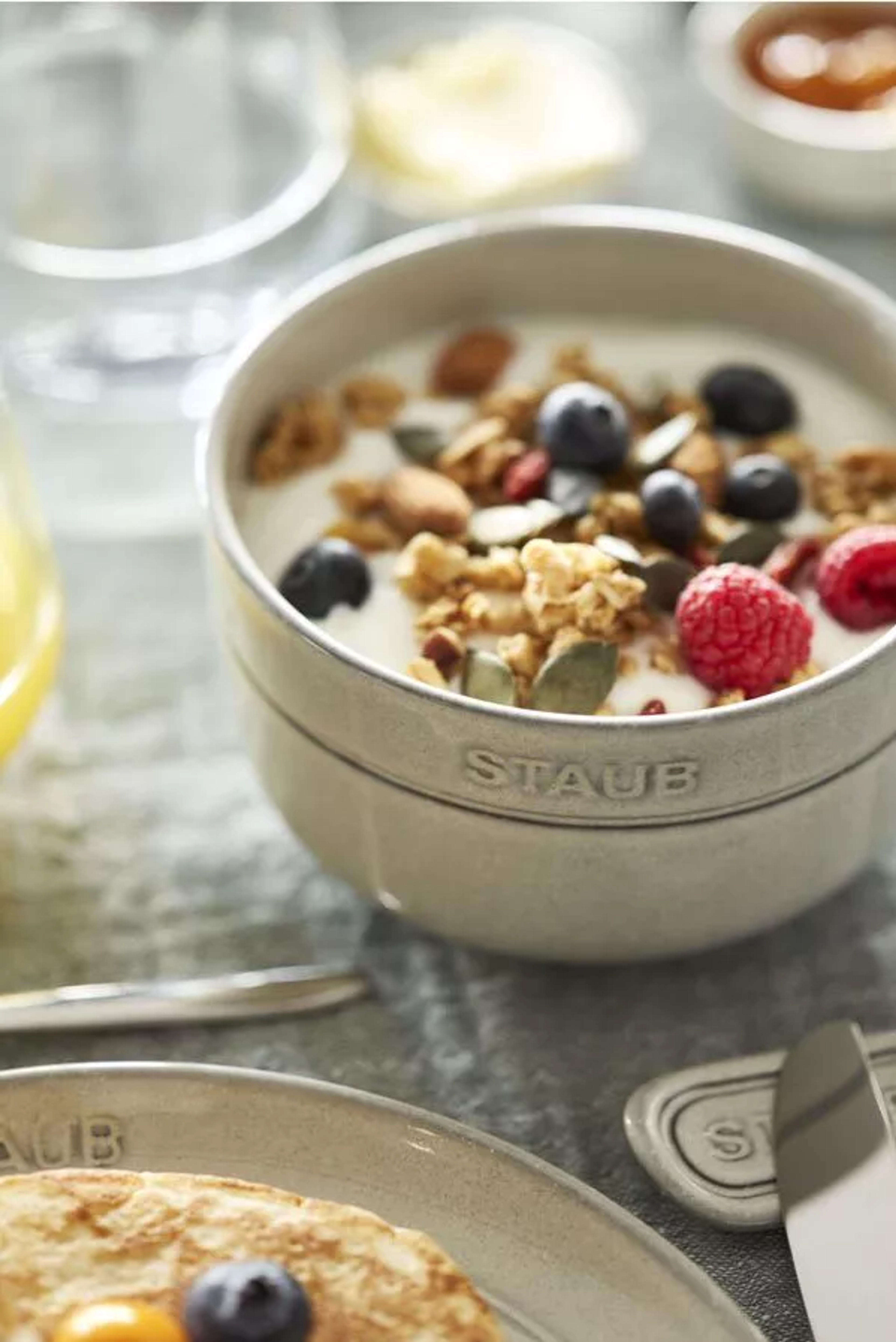 Staub Ceramic Dinnerware 4-piece 5-inch Stoneware Cereal Bowl Set | Urban Outfitters