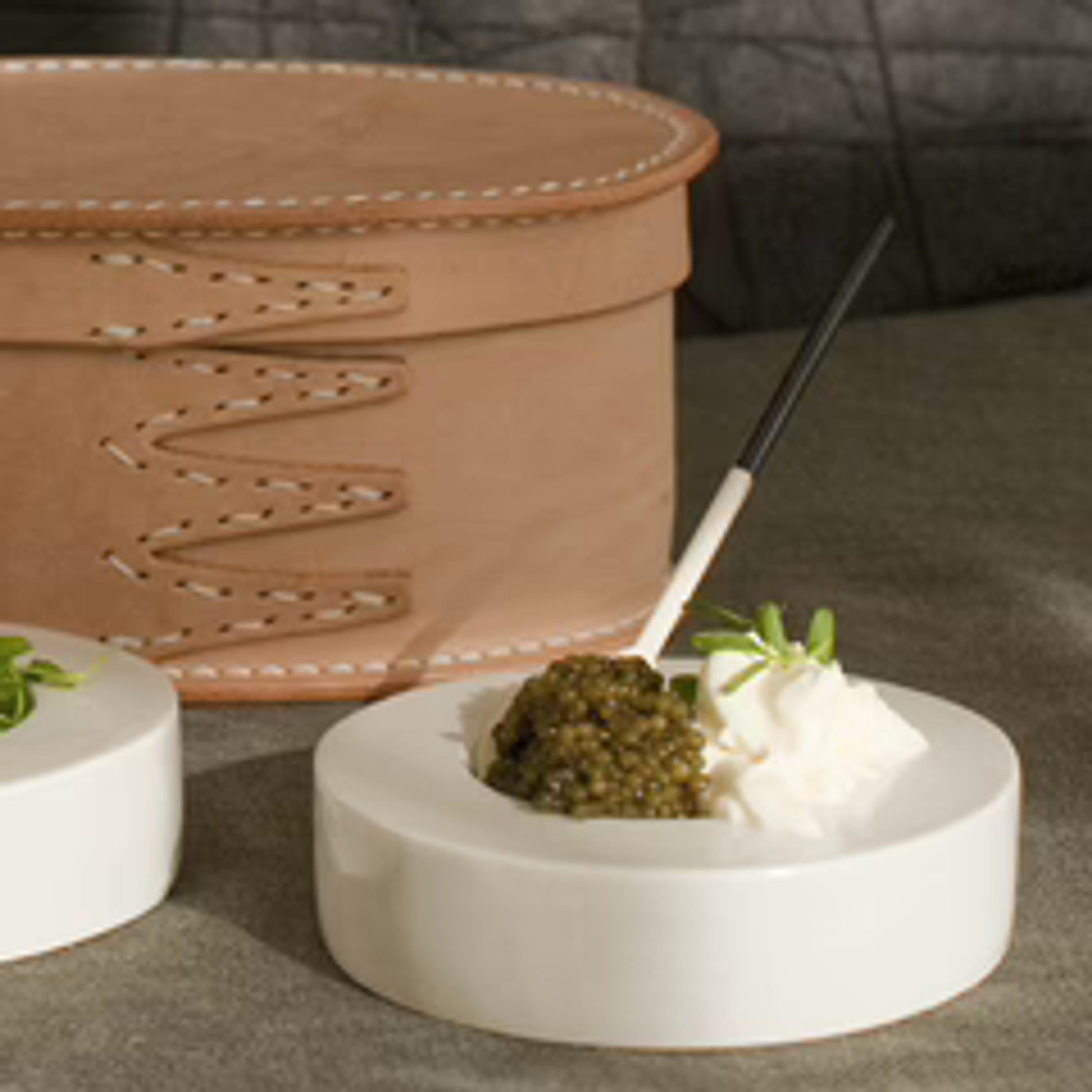 Handmade Ceramic Dish from Masa Designs – Pointy Snout Caviar