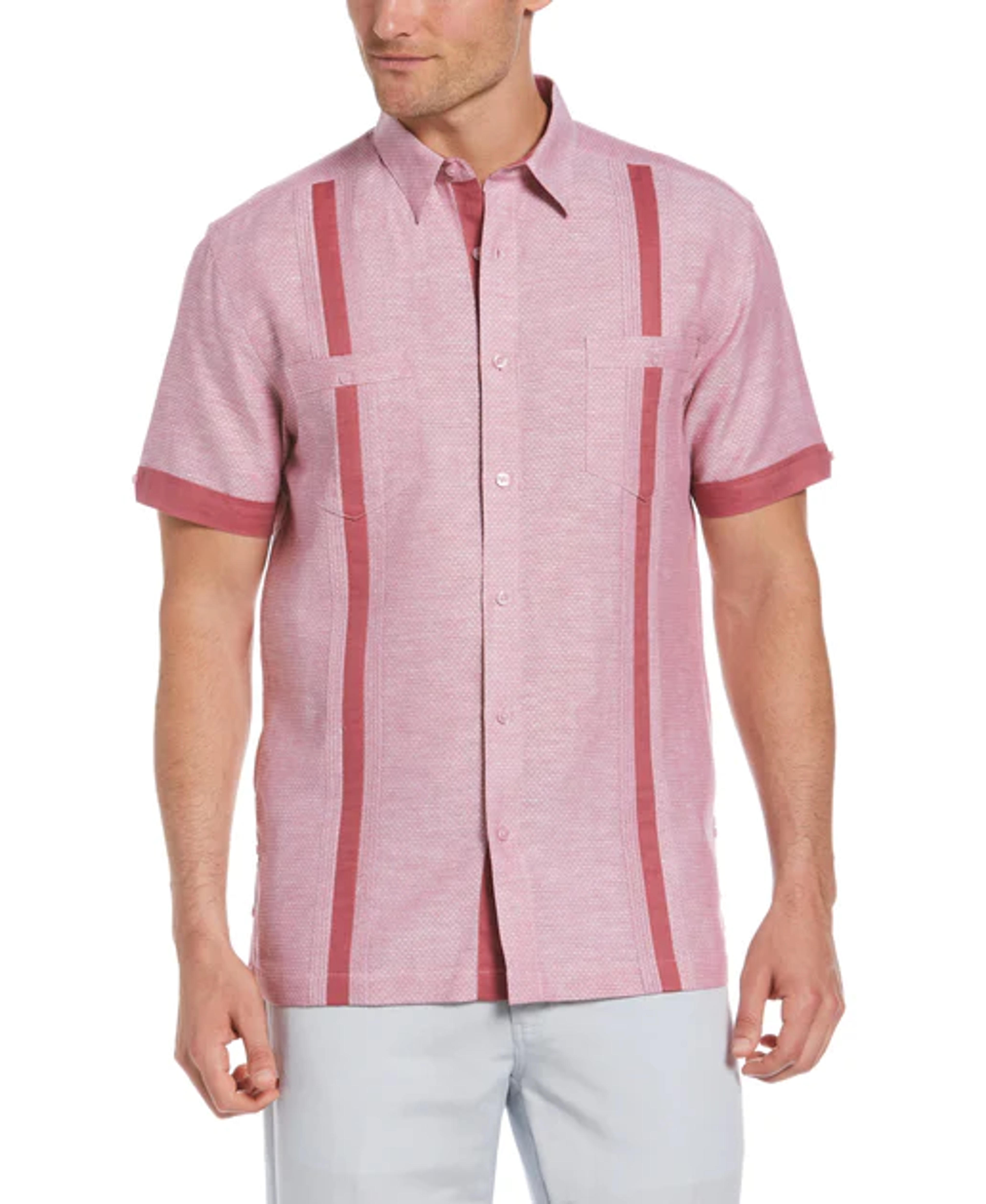 Fashion Double Pocket Guayabera Shirt | Cubavera