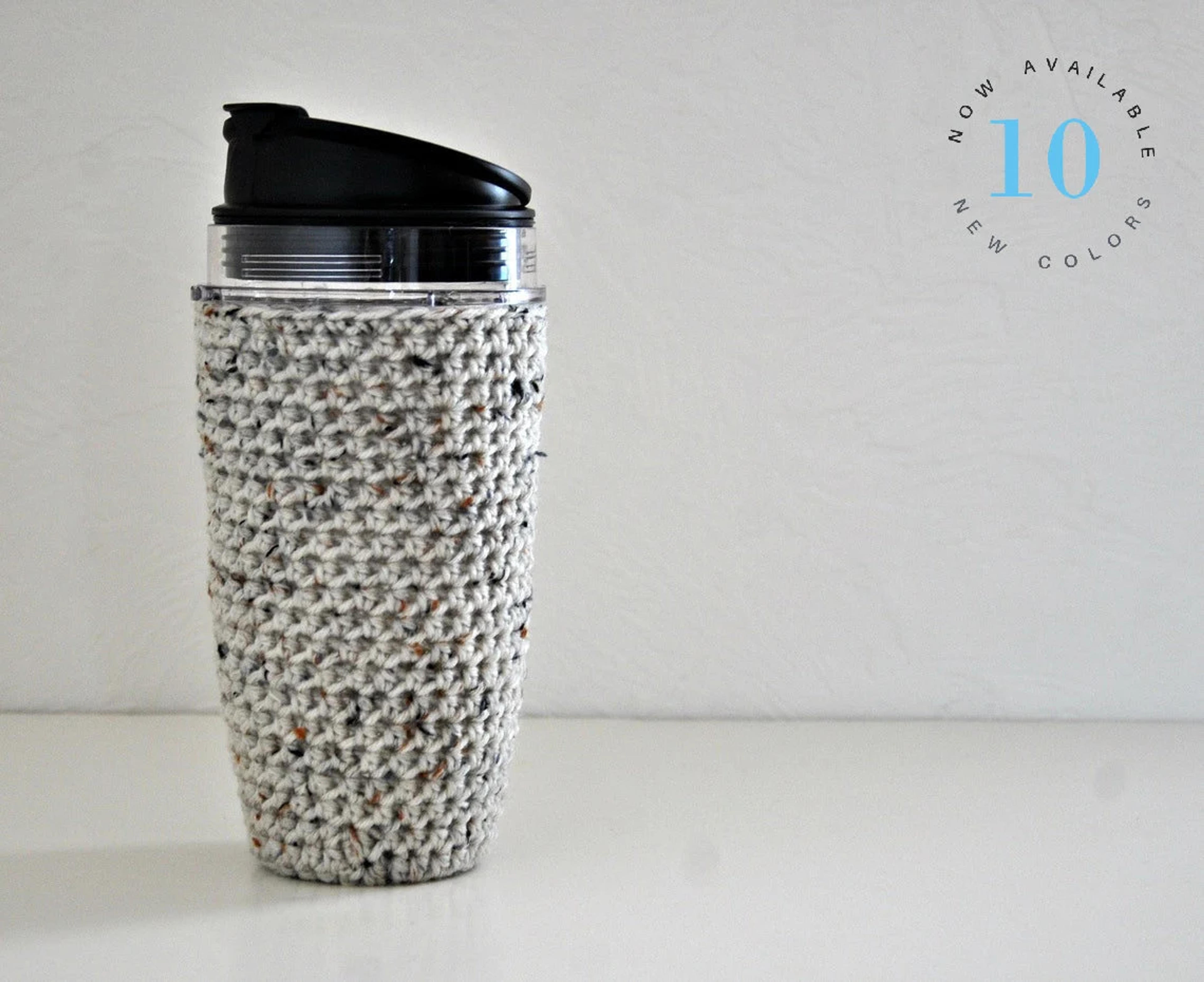 Blender Cup Cozy Crocheted Holder 24 Oz Size Eco Friendly