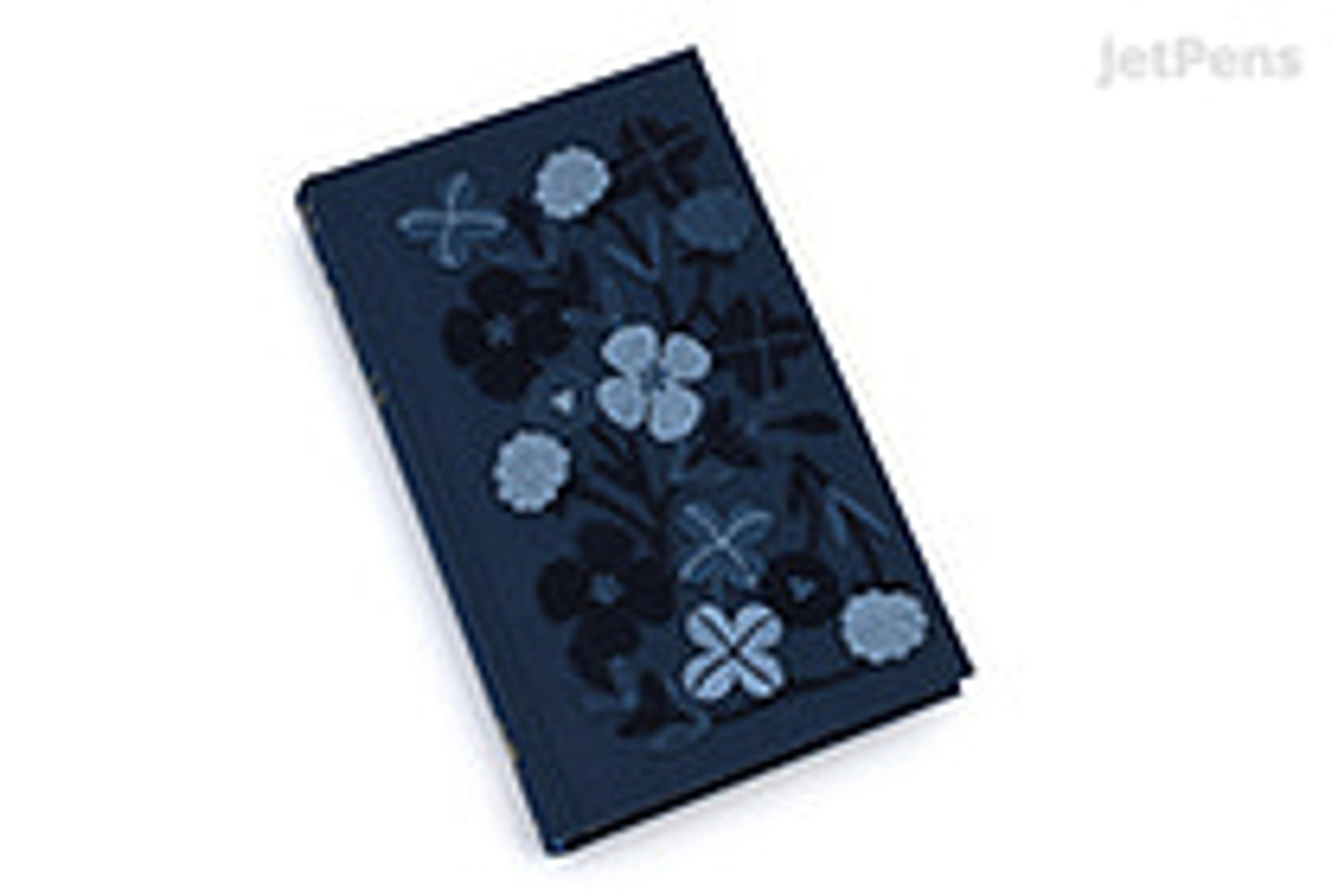 JetPens.com - Midori 5 Year Diary - Embroidered - Navy