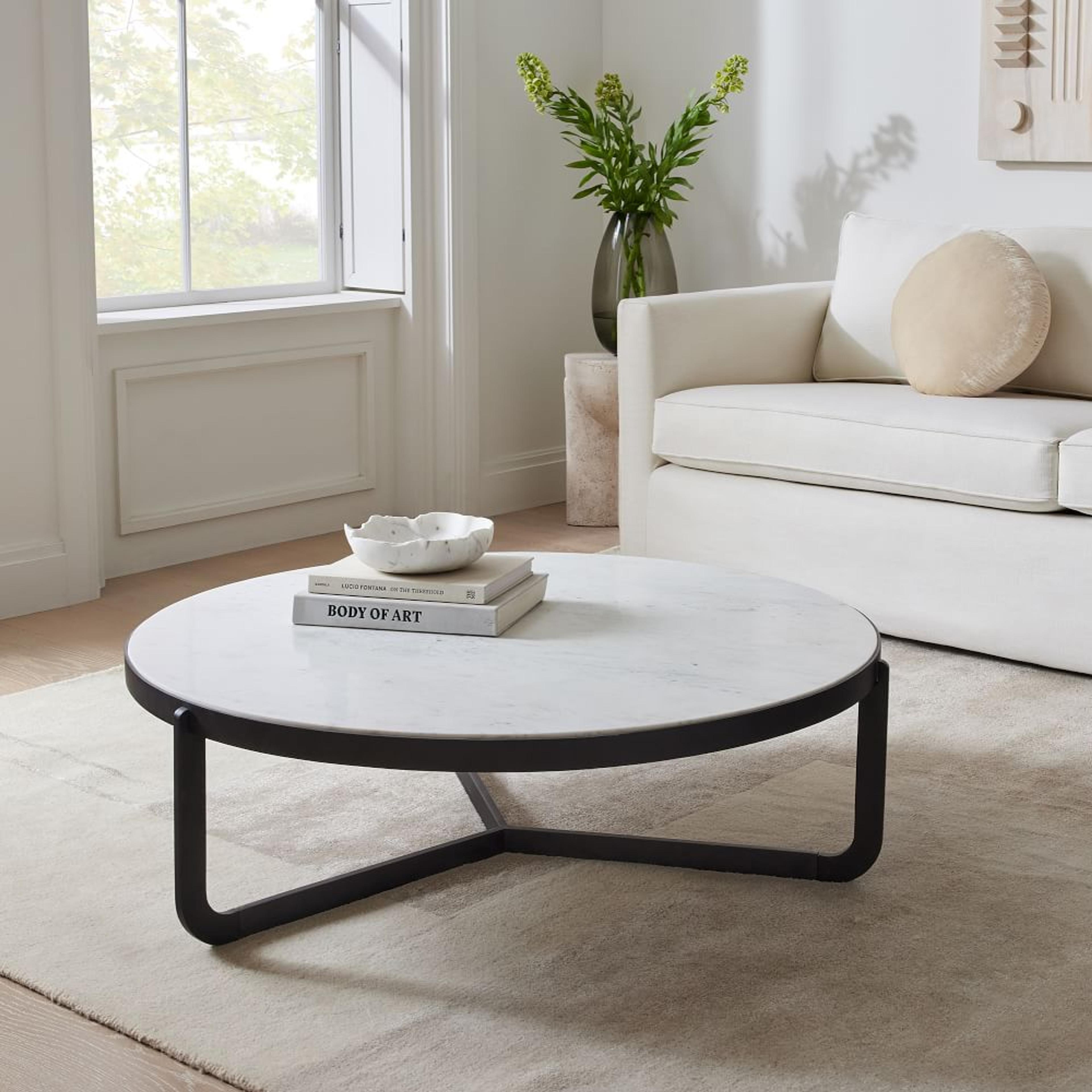 Mina Round Coffee Table (34&amp;quot;&amp;ndash;40&amp;quot;)