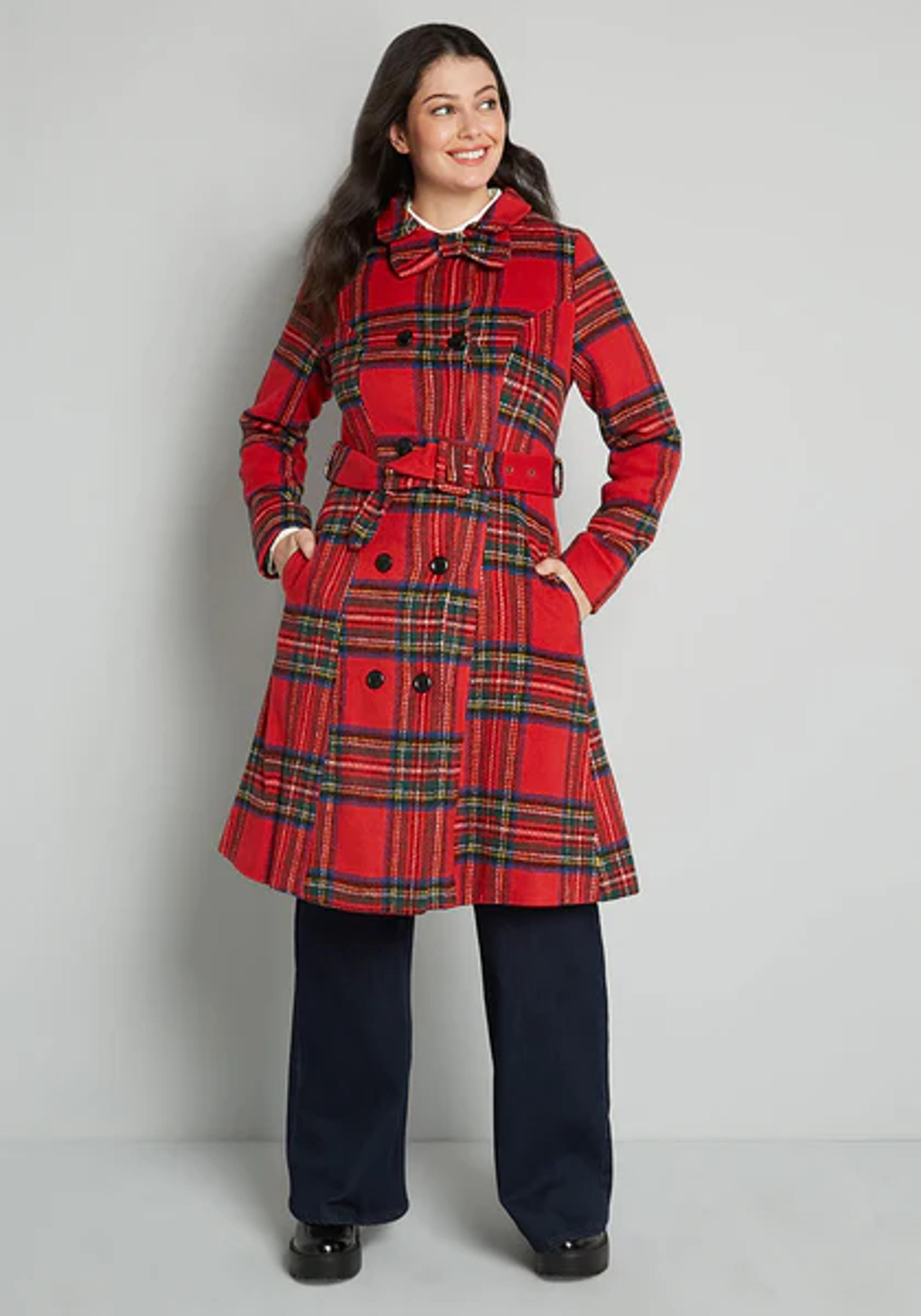 Wow, That's Cute Plaid Coat | ModCloth