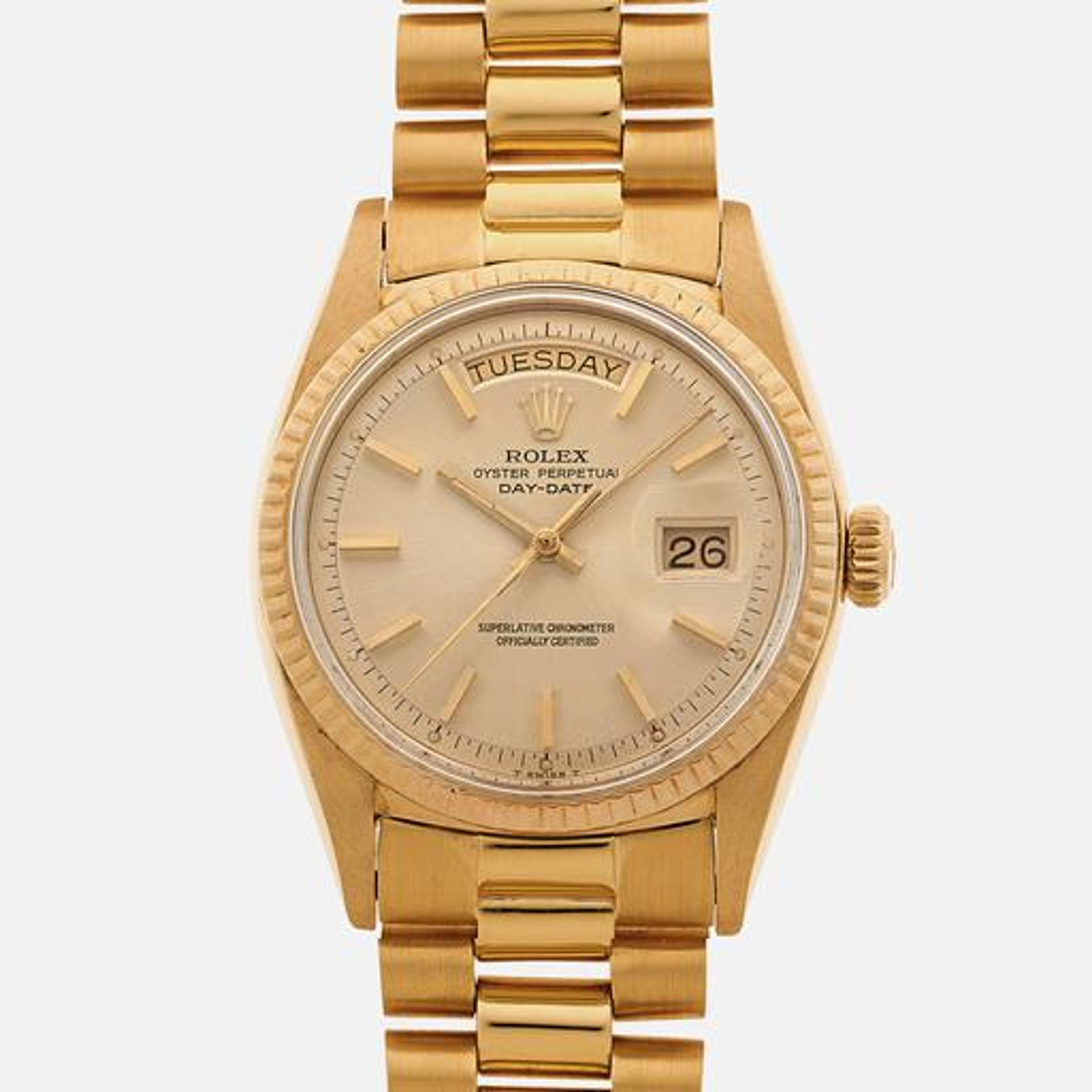 1971 Rolex Day-Date Ref. 1803 On Bracelet | Watches : Vintage : Vintage