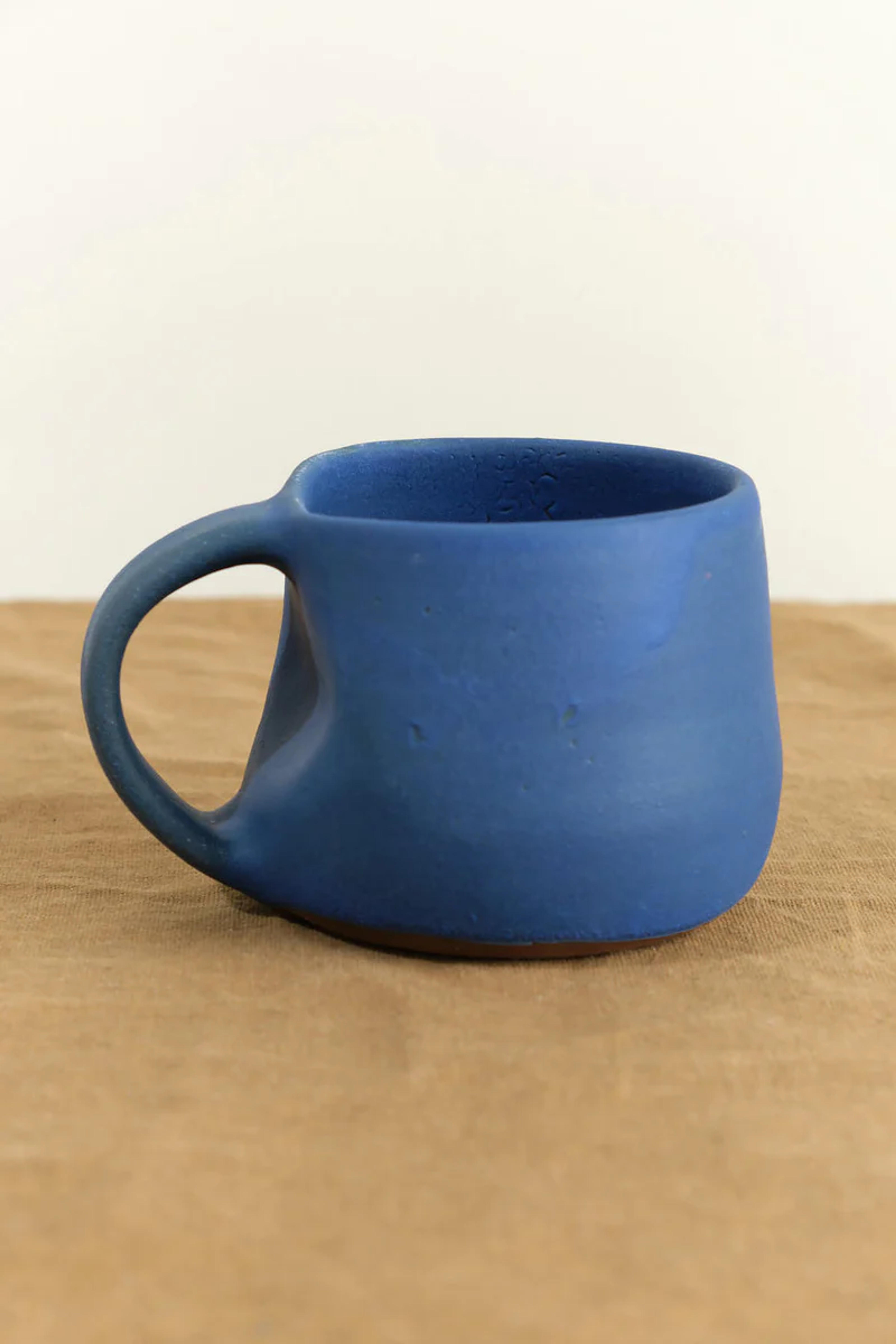 Kati Von Lehman 8oz Coffee Mug in Blue